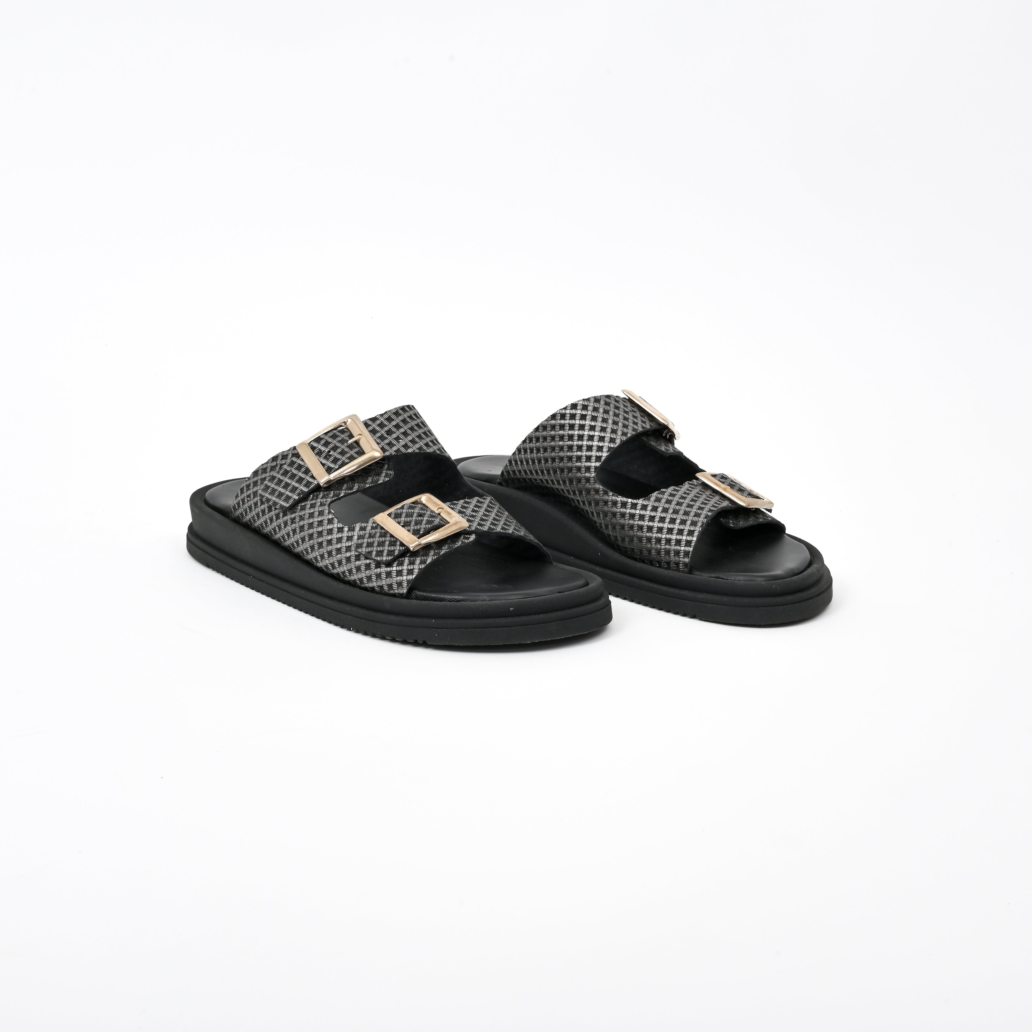 PAOLA Double Strap Sandals