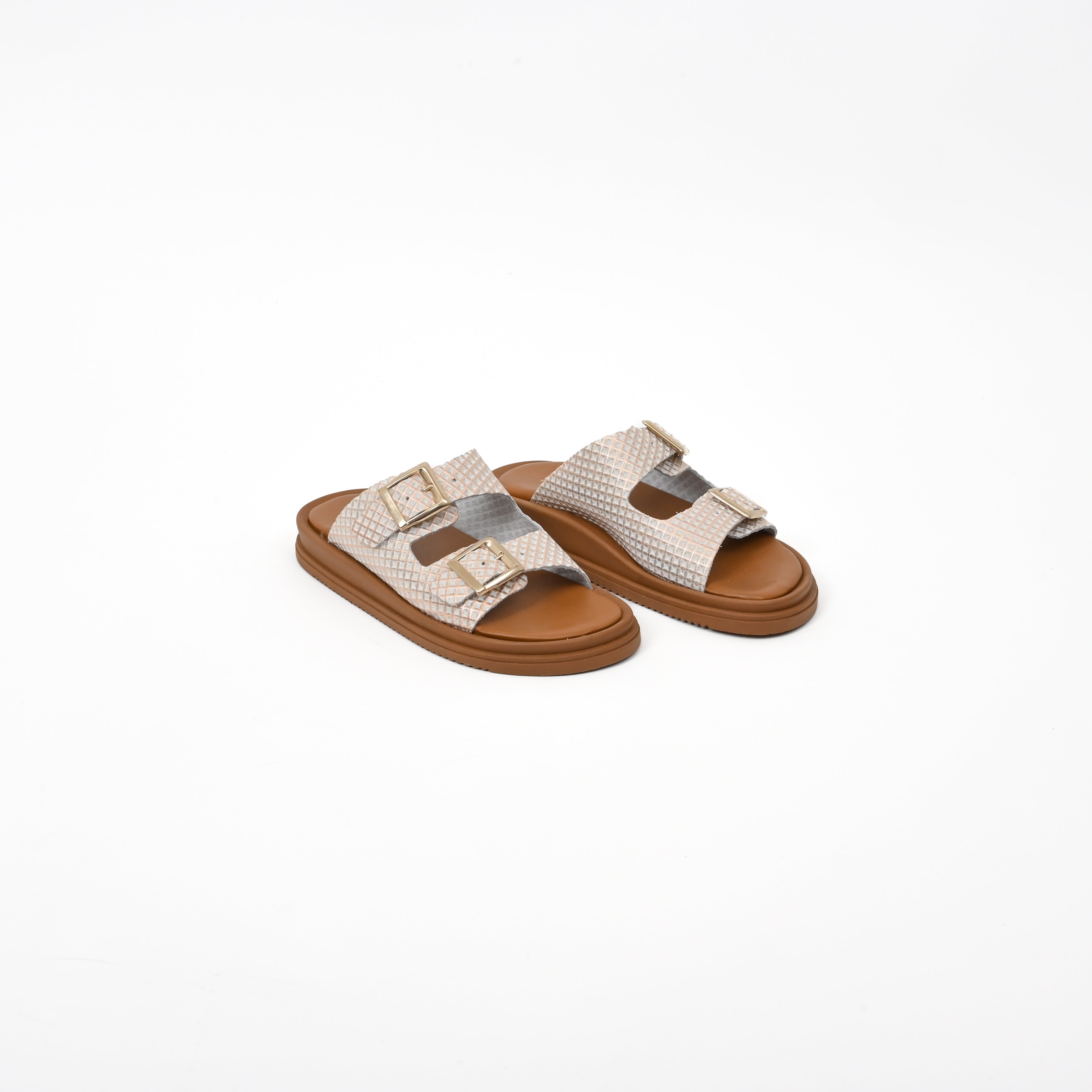 PAOLA Double Strap Sandals