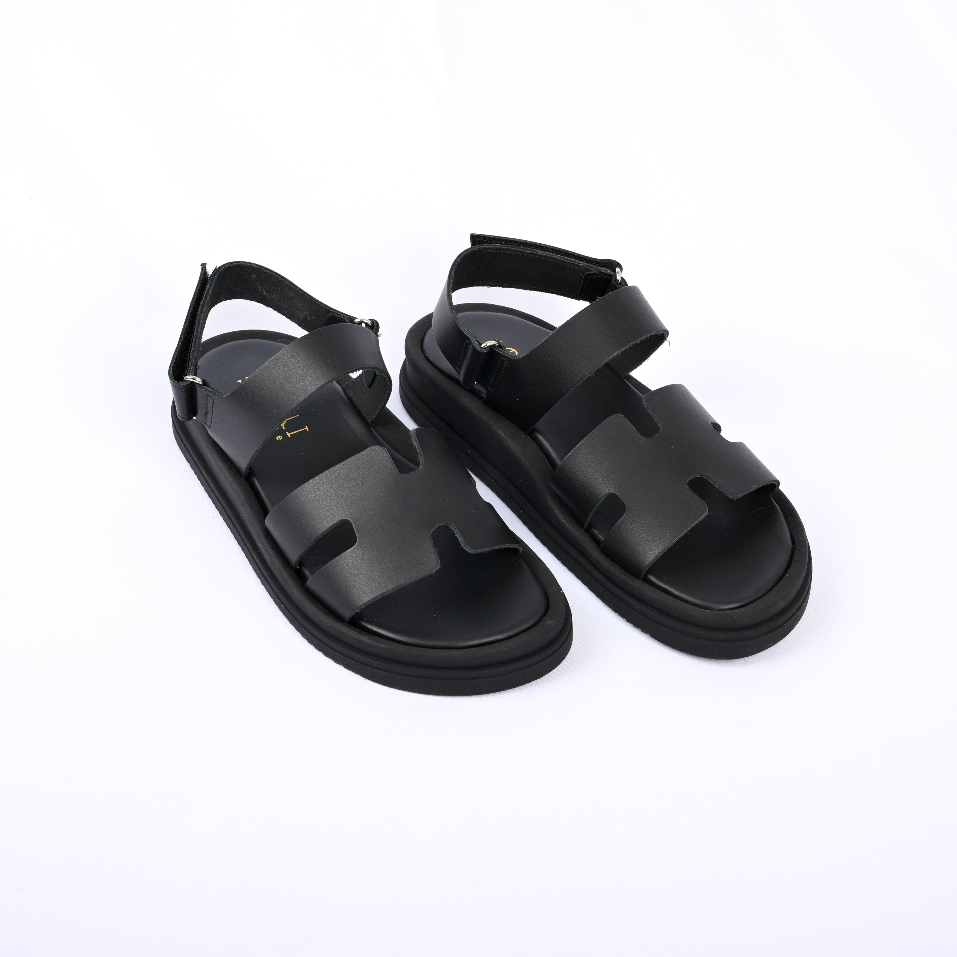 ELIANA Leather Strap Sandals