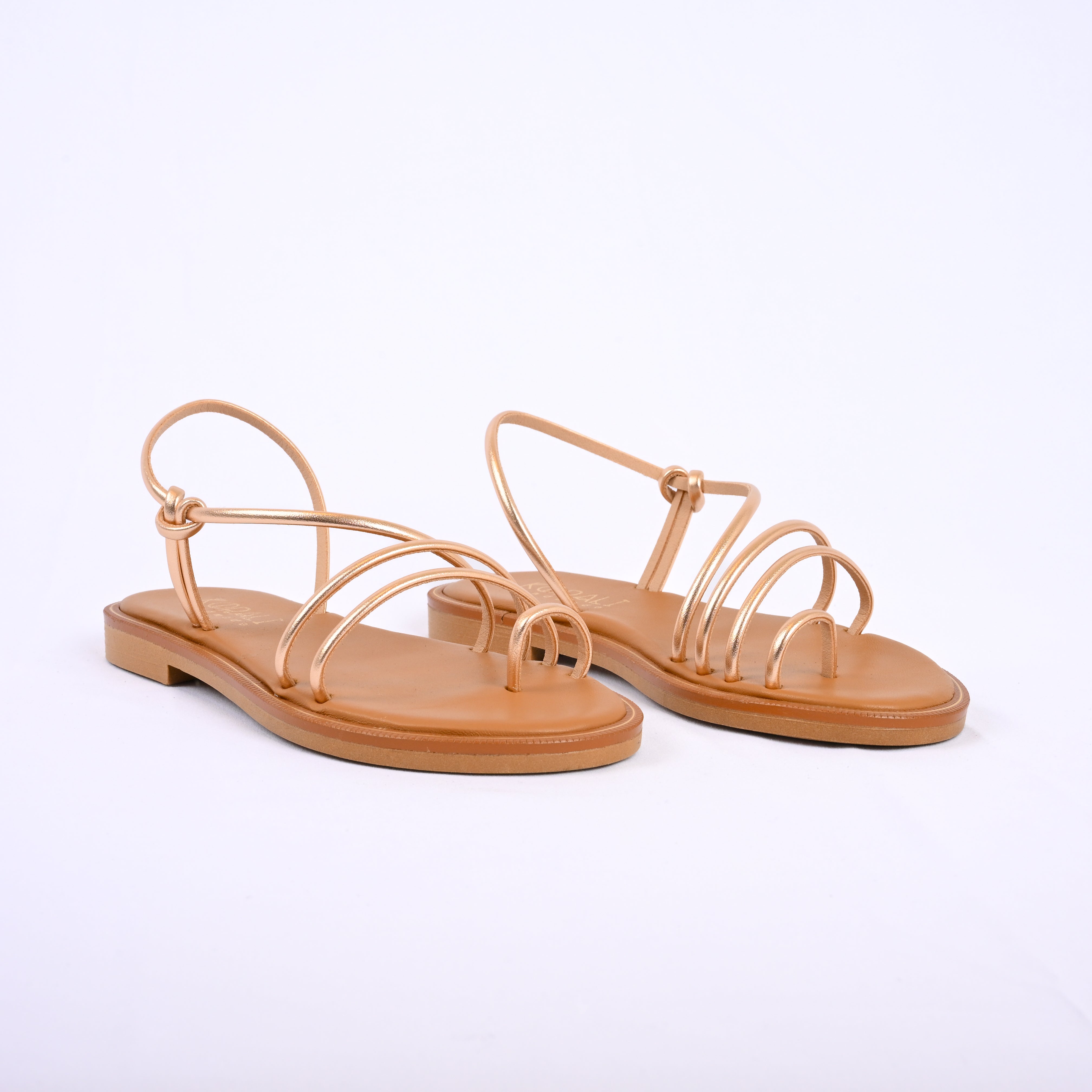 ANTHEMIS Multi-Strap Toe Loop Sandal