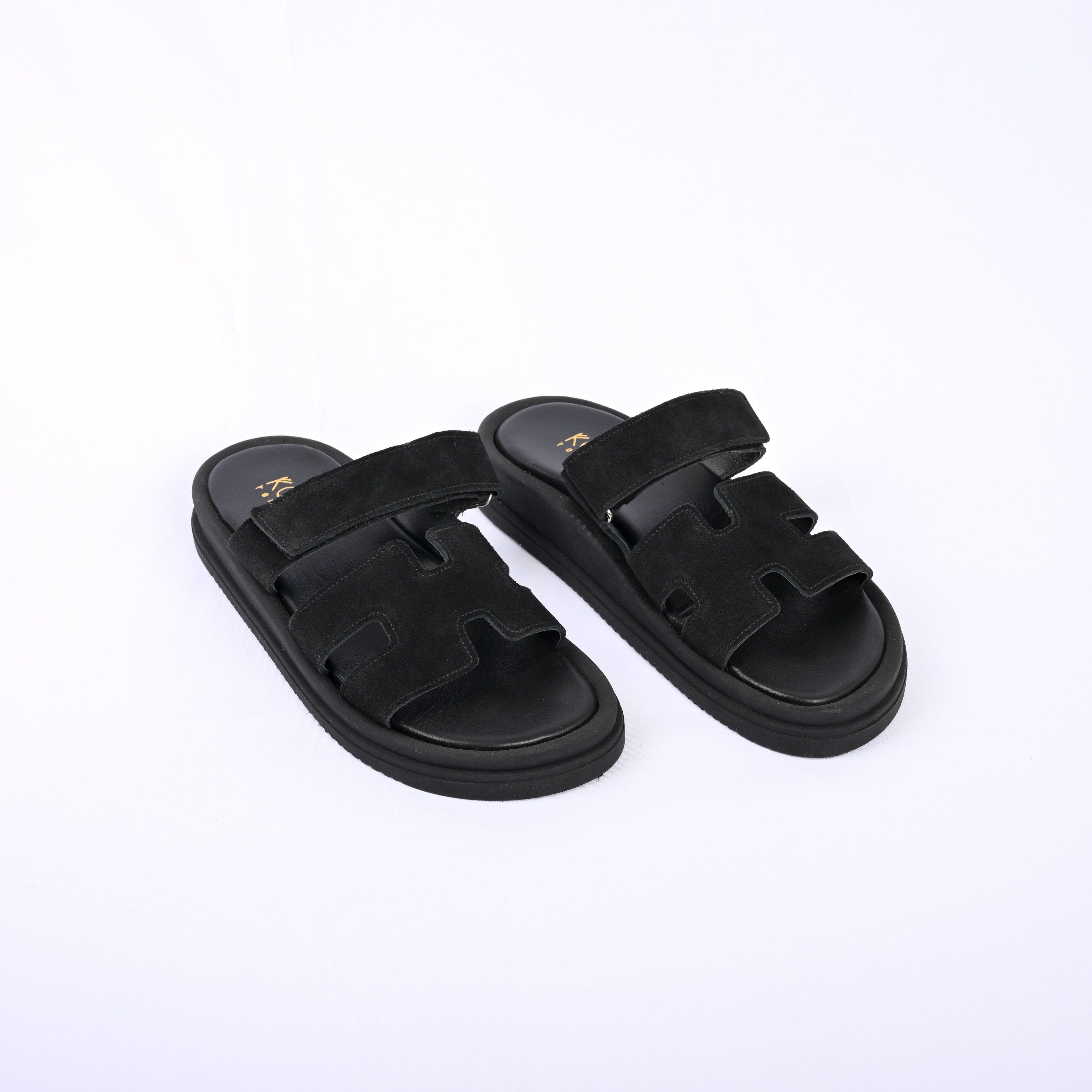 ISMINI Suede H-Cut Slides