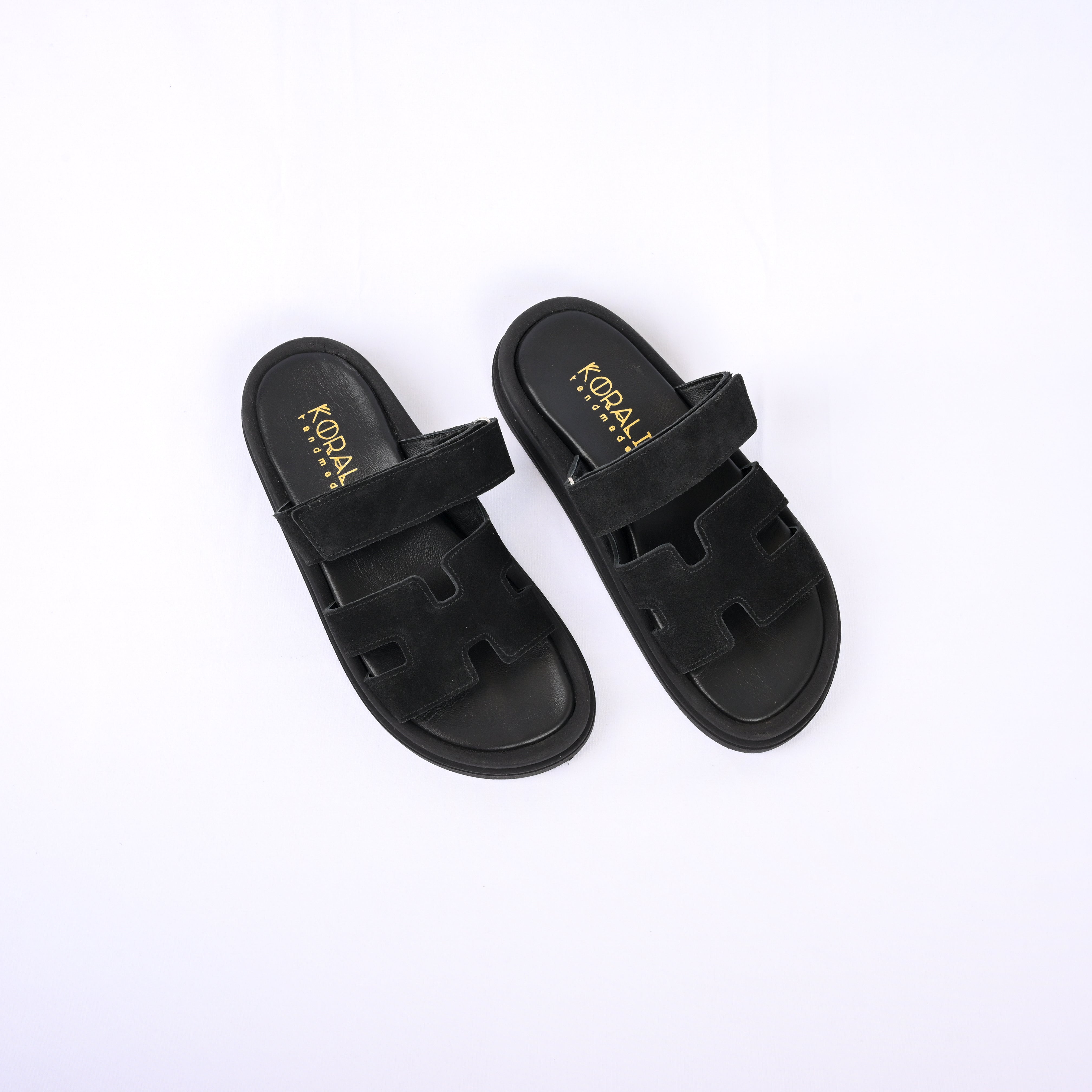 ISMINI Suede H-Cut Slides