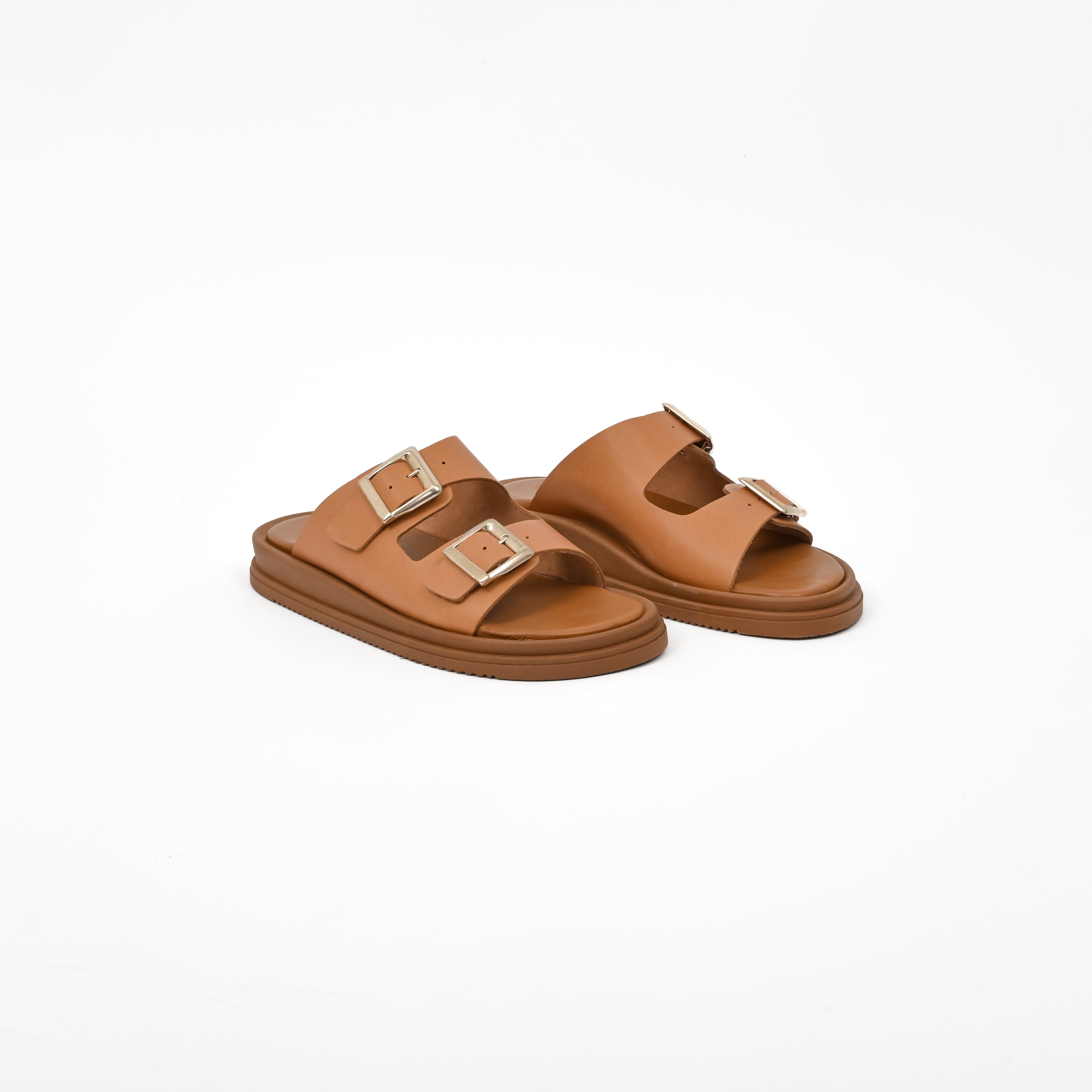 PAOLA Double Strap Sandals