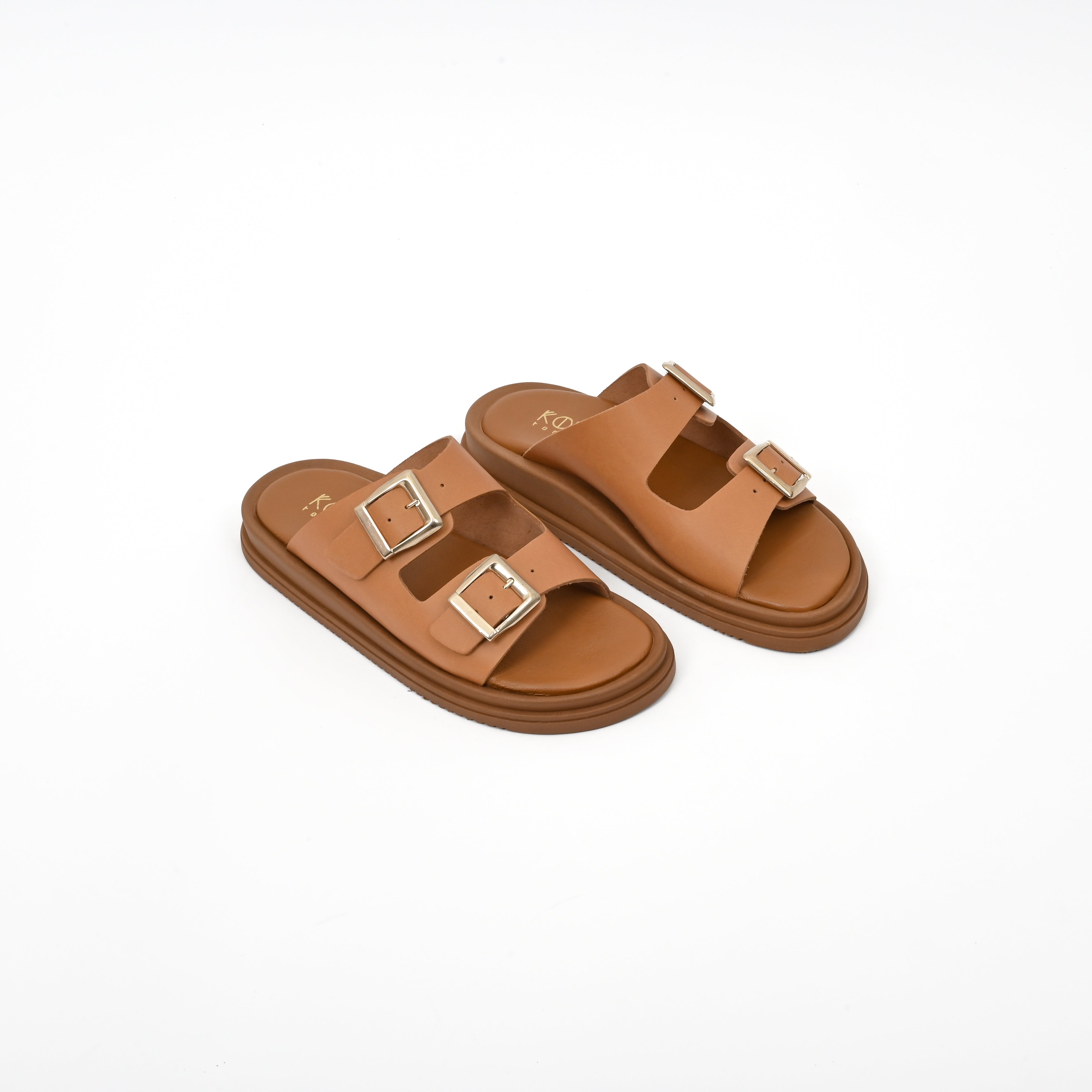 PAOLA Double Strap Sandals