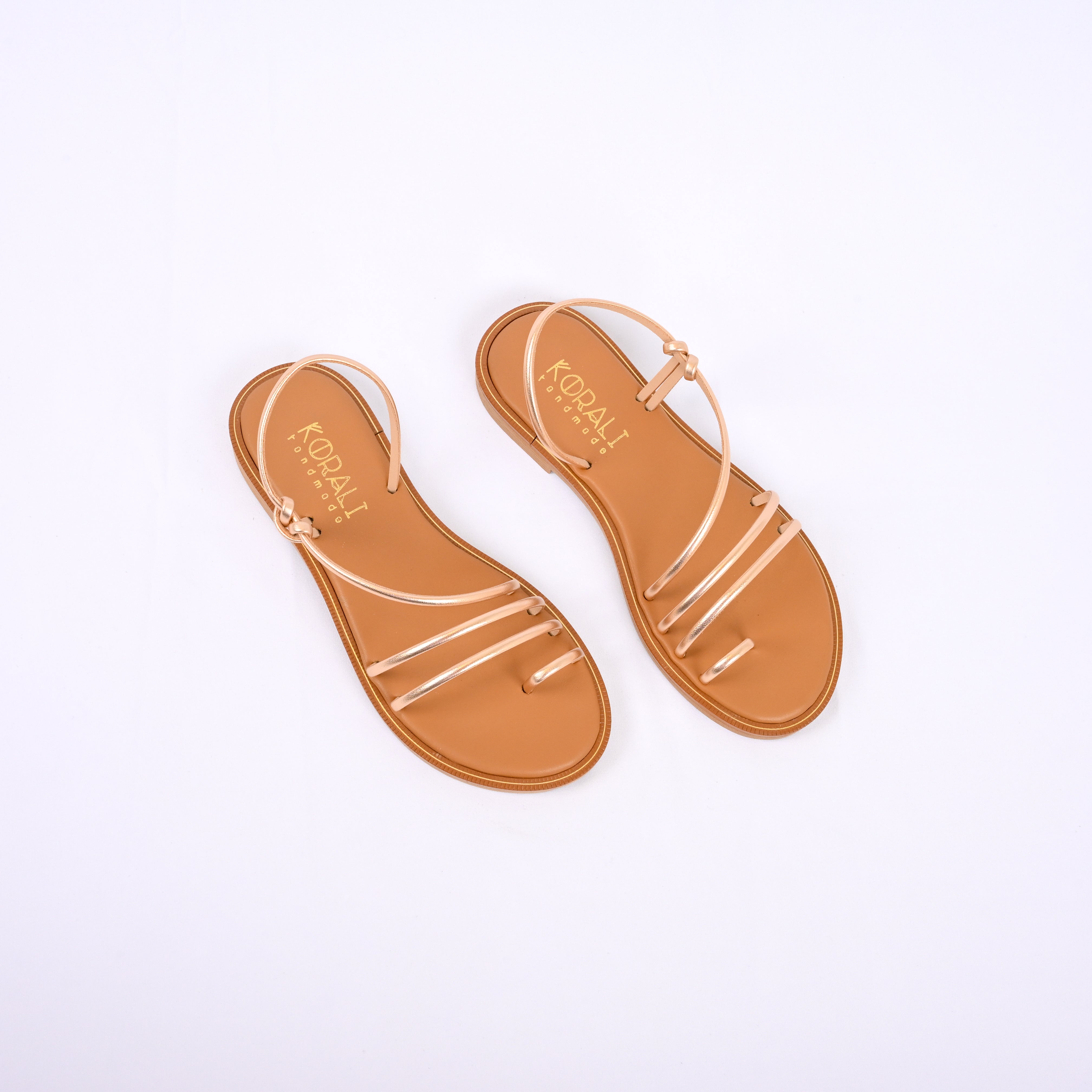 ANTHEMIS Multi-Strap Toe Loop Sandal