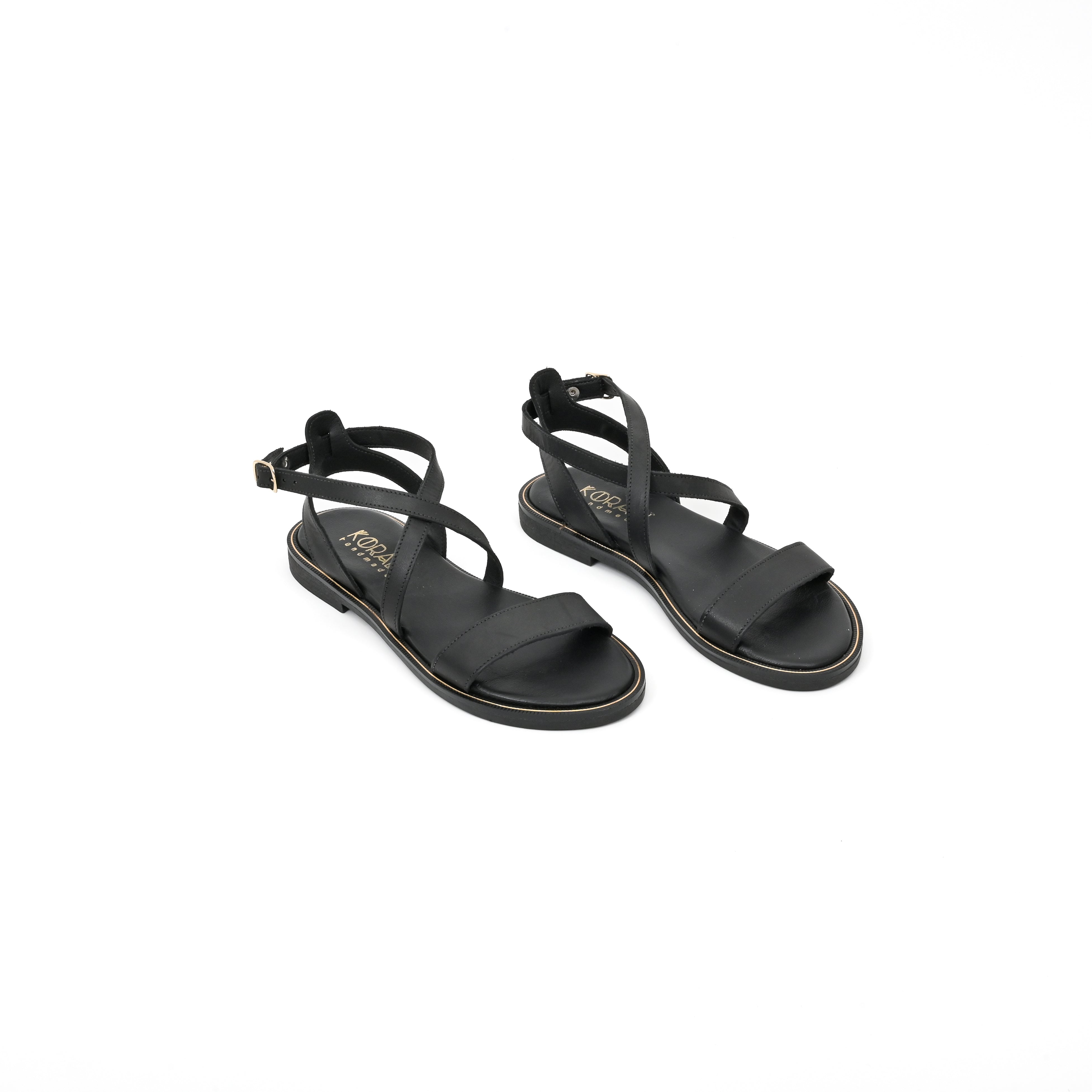 ARIANA Cross-Strap Sandal