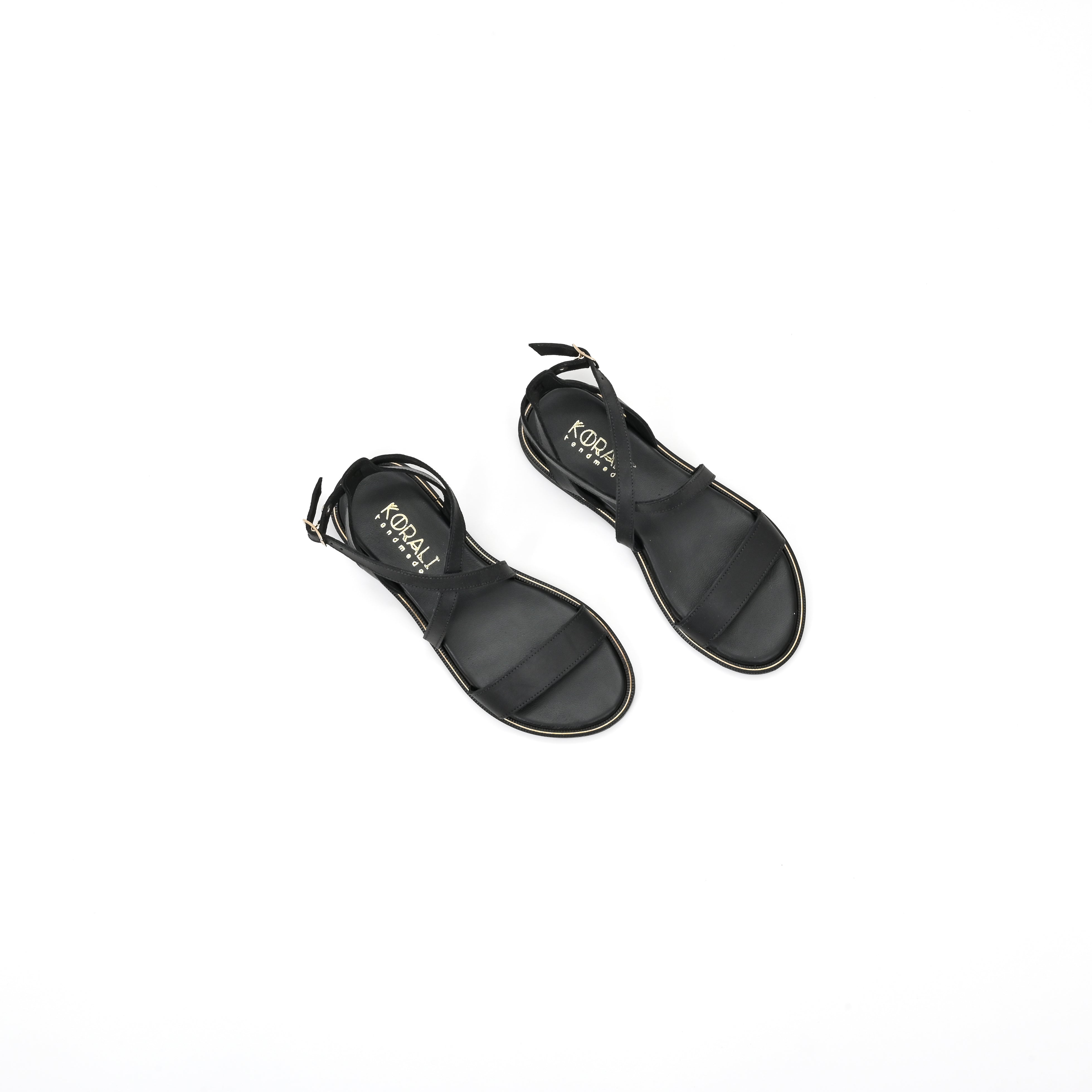 ARIANA Cross-Strap Sandal