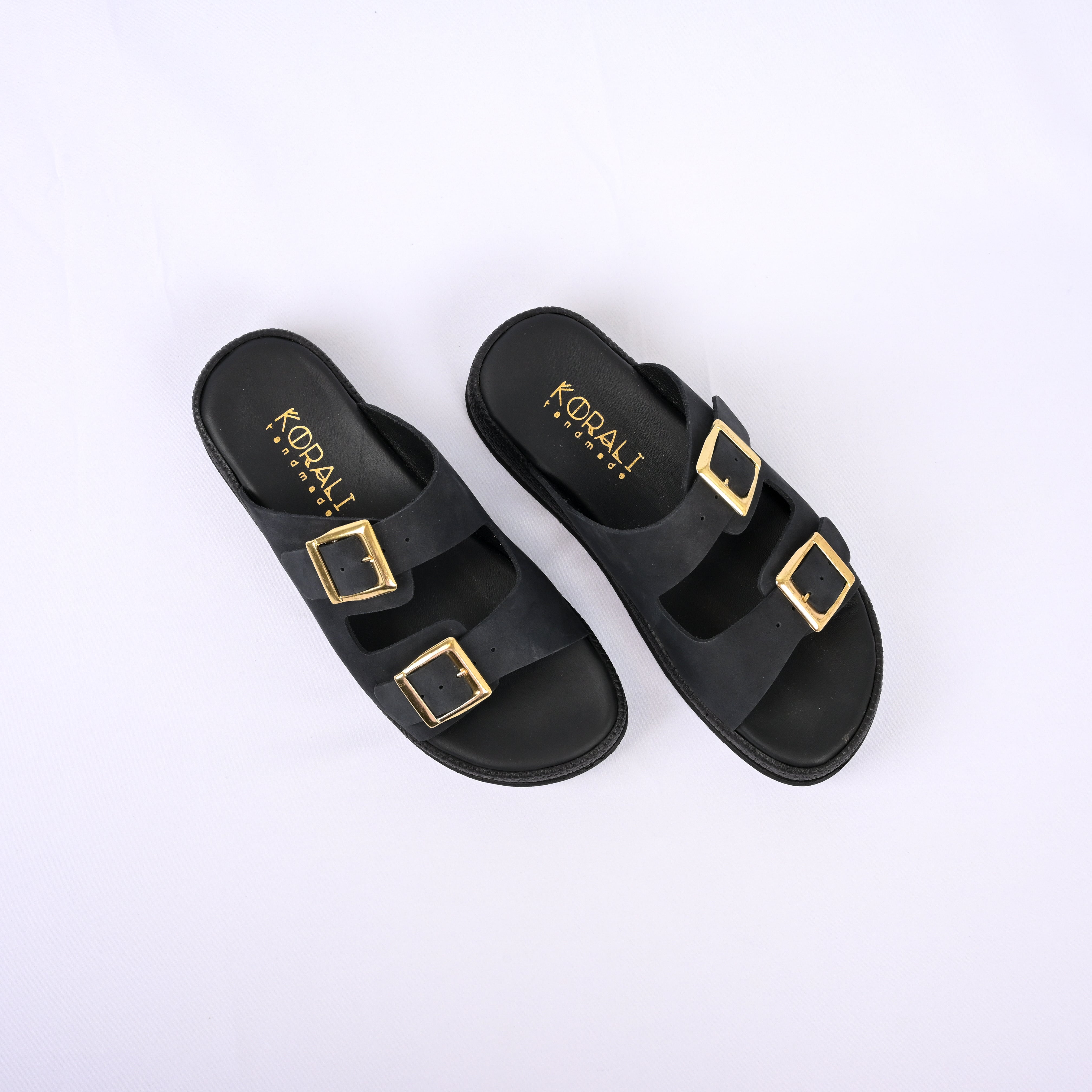 FOTINI Double-Buckle Espadrille Sandals