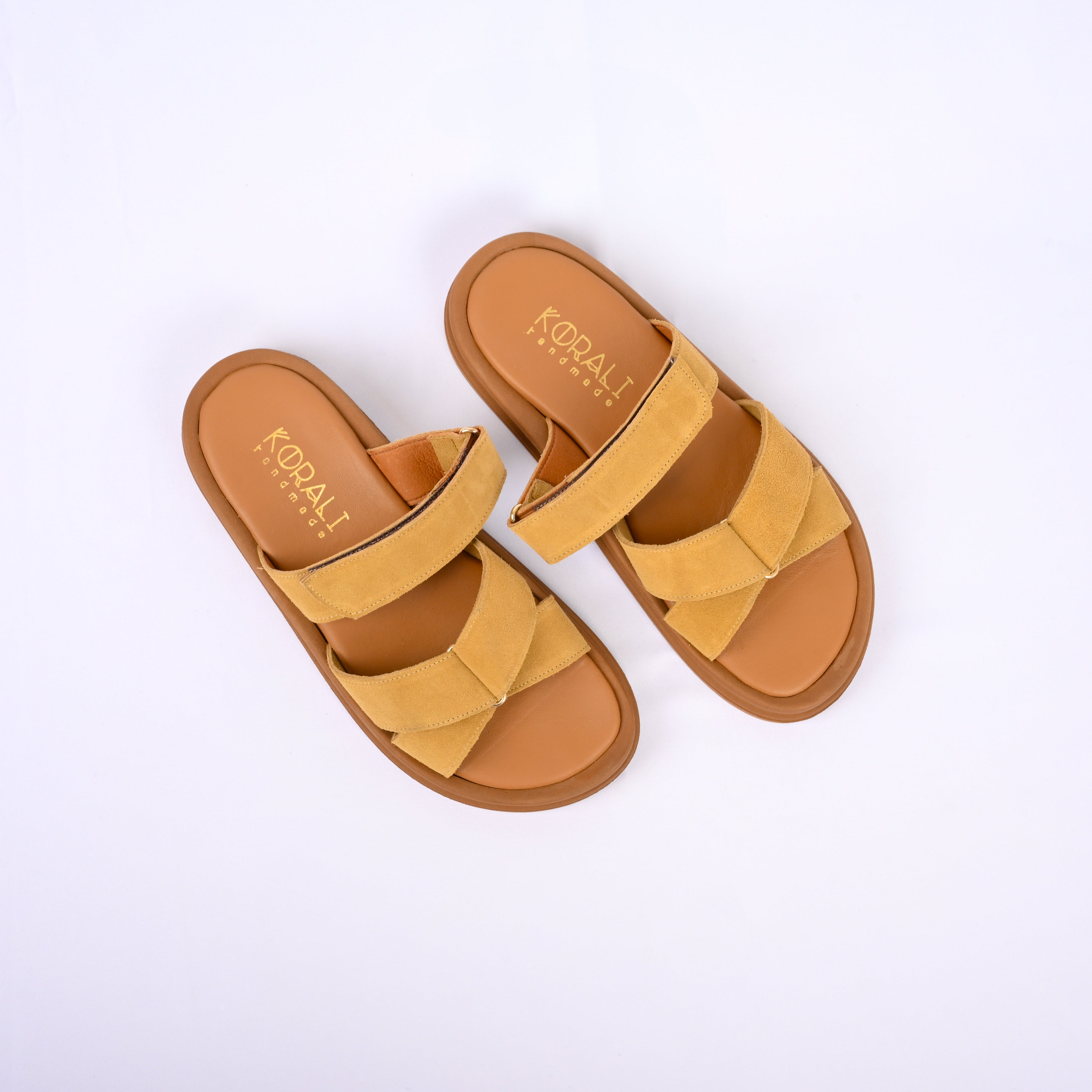 CHLOE Butterfly Strap Suede Slides