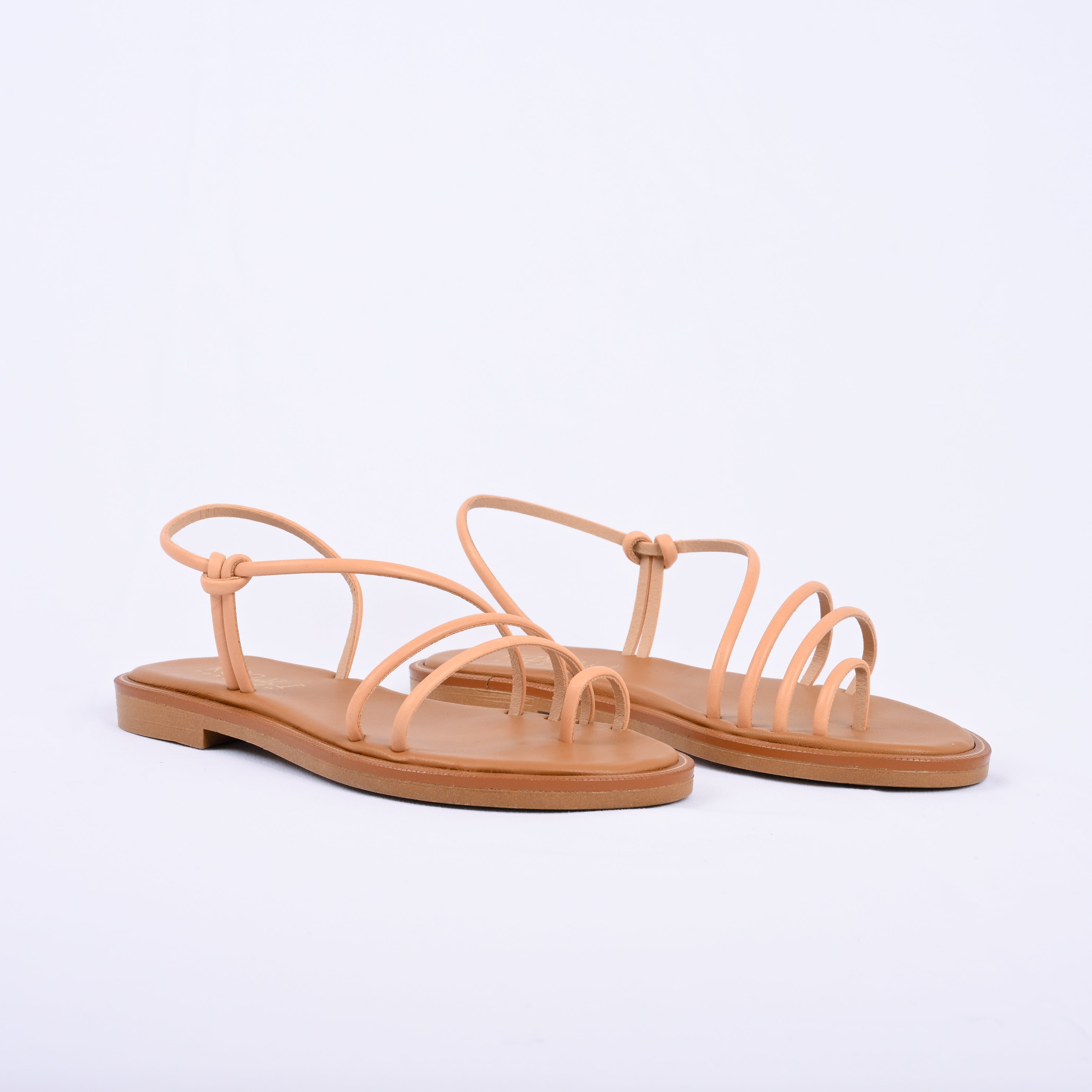 ANTHEMIS Multi-Strap Toe Loop Sandal