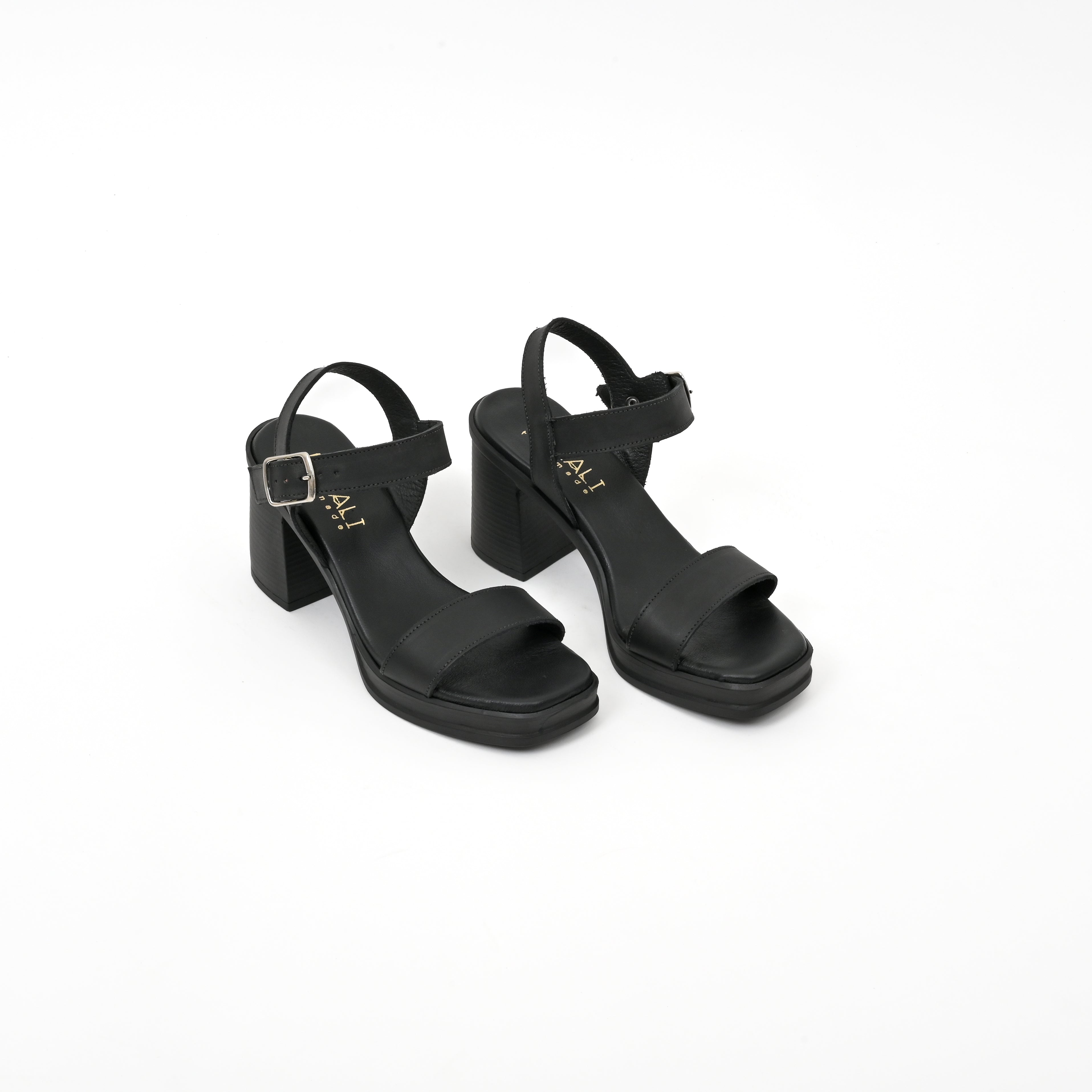 CAROLINA Block Heel Sandals