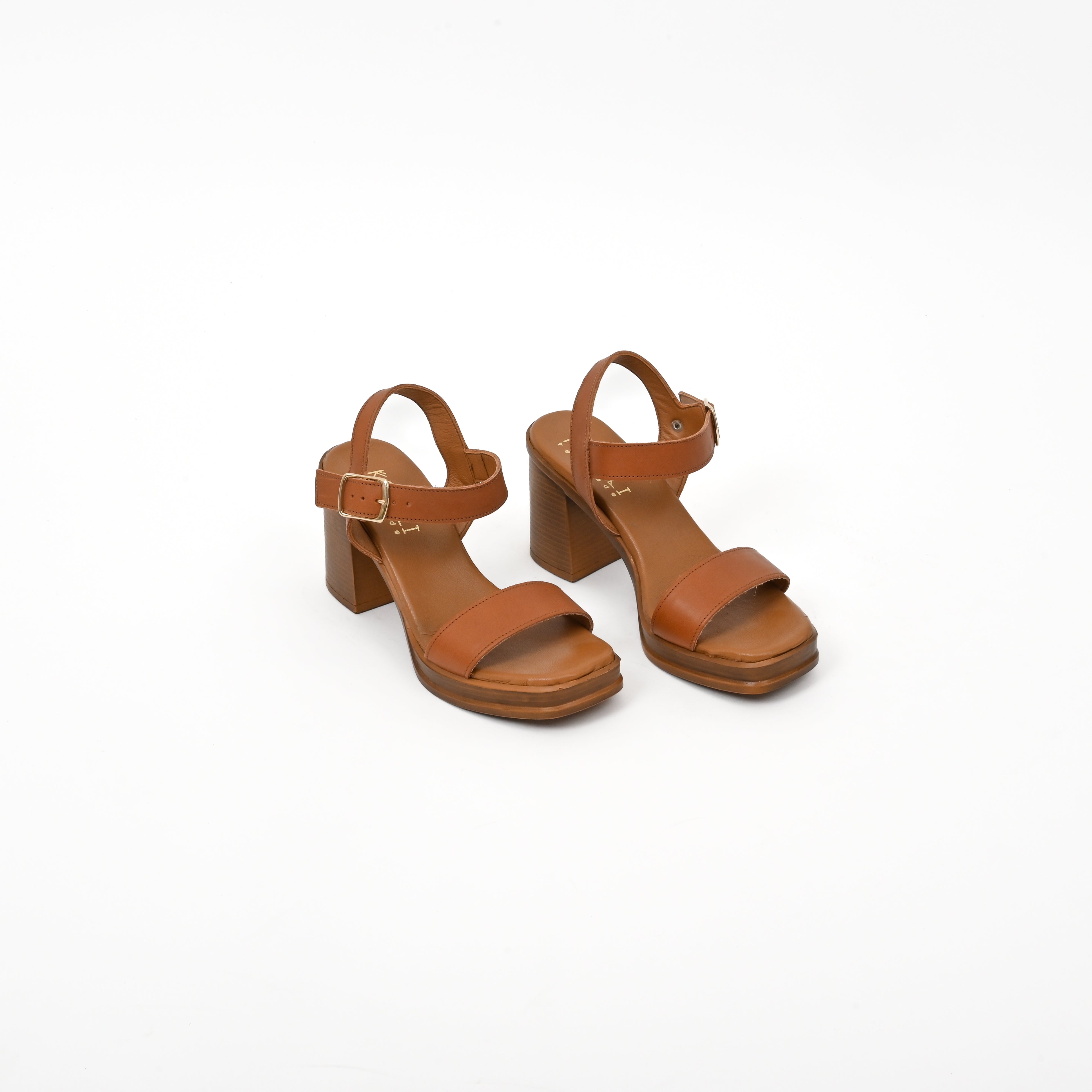 CAROLINA Block Heel Sandals