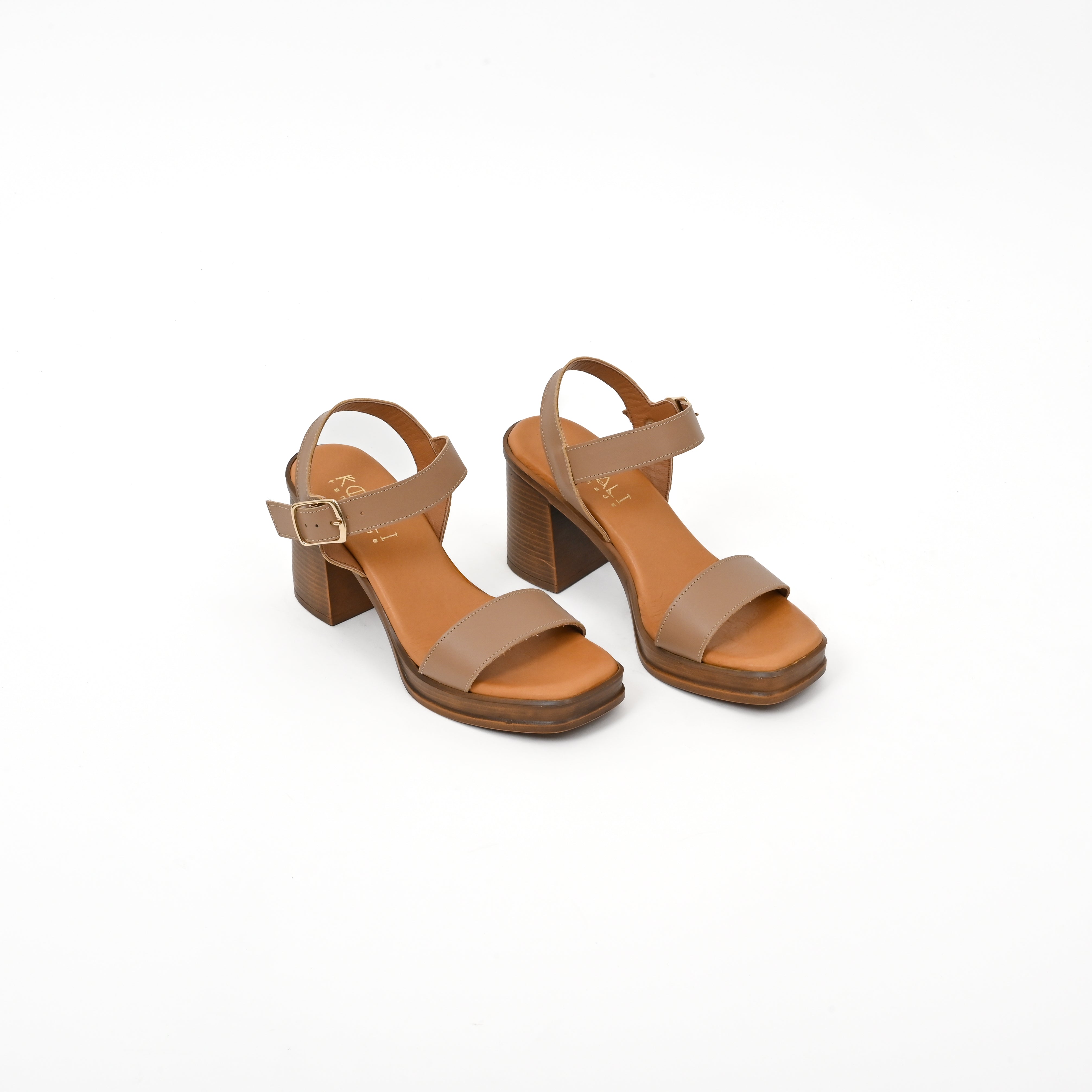 CAROLINA Block Heel Sandals