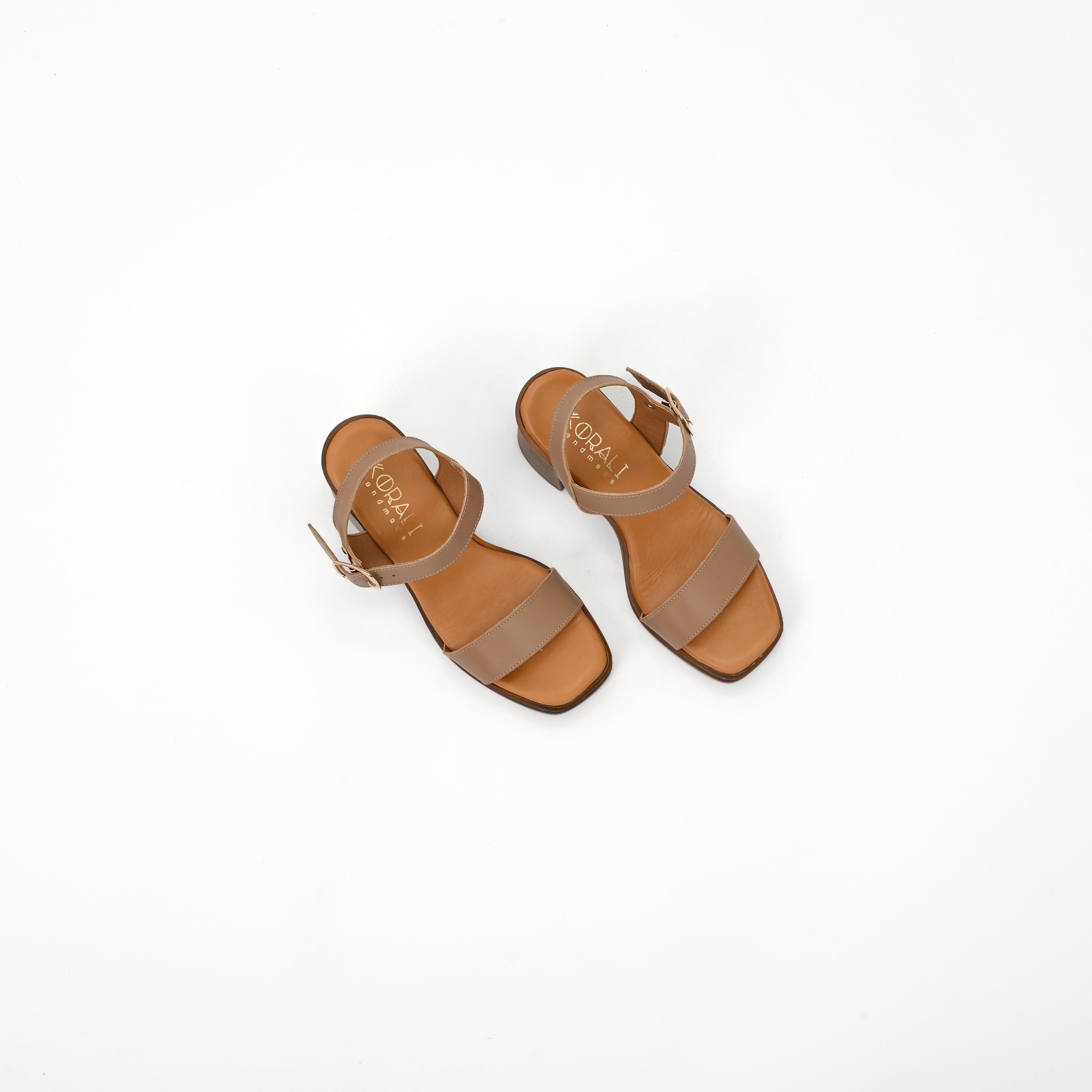 CAROLINA Block Heel Sandals