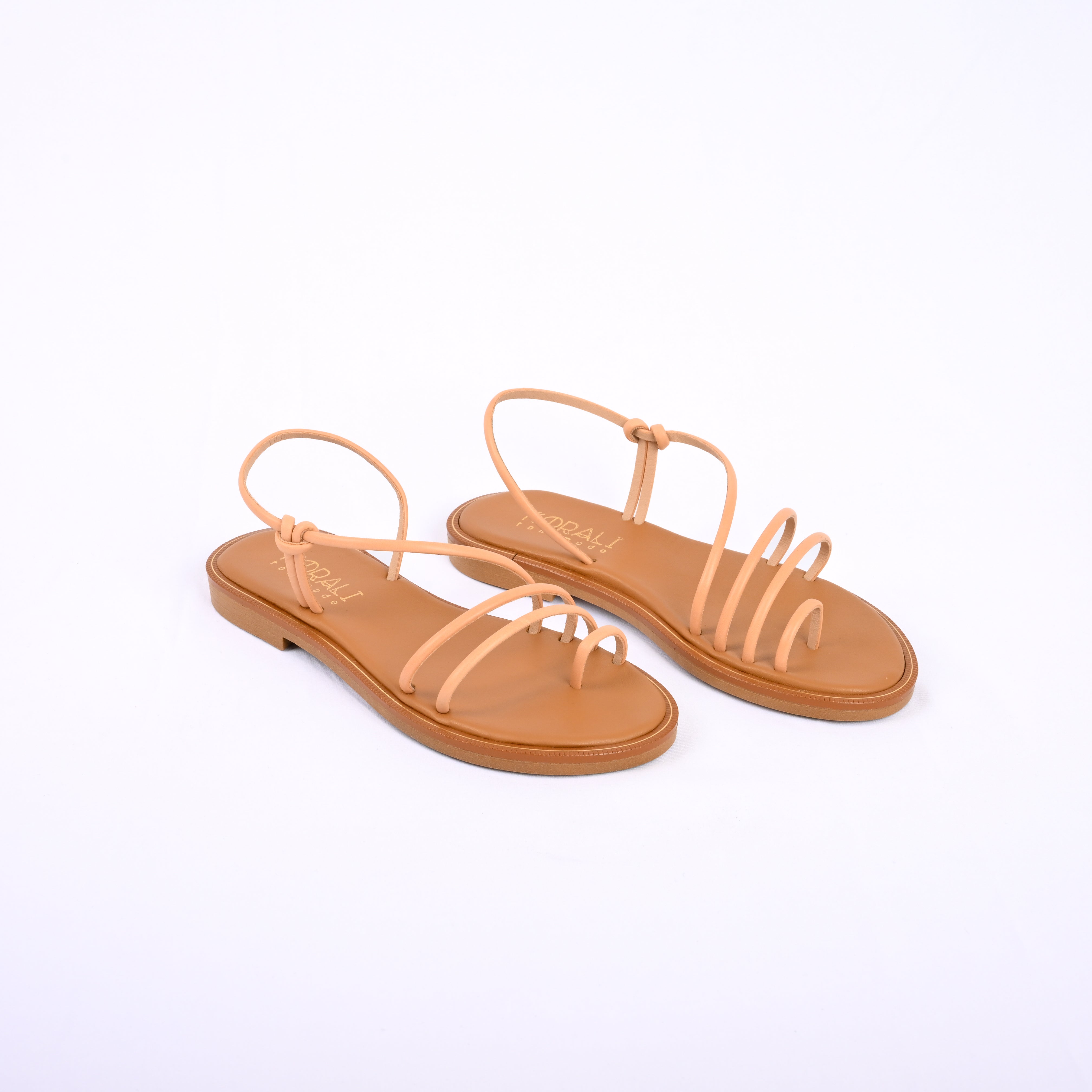 ANTHEMIS Multi-Strap Toe Loop Sandal