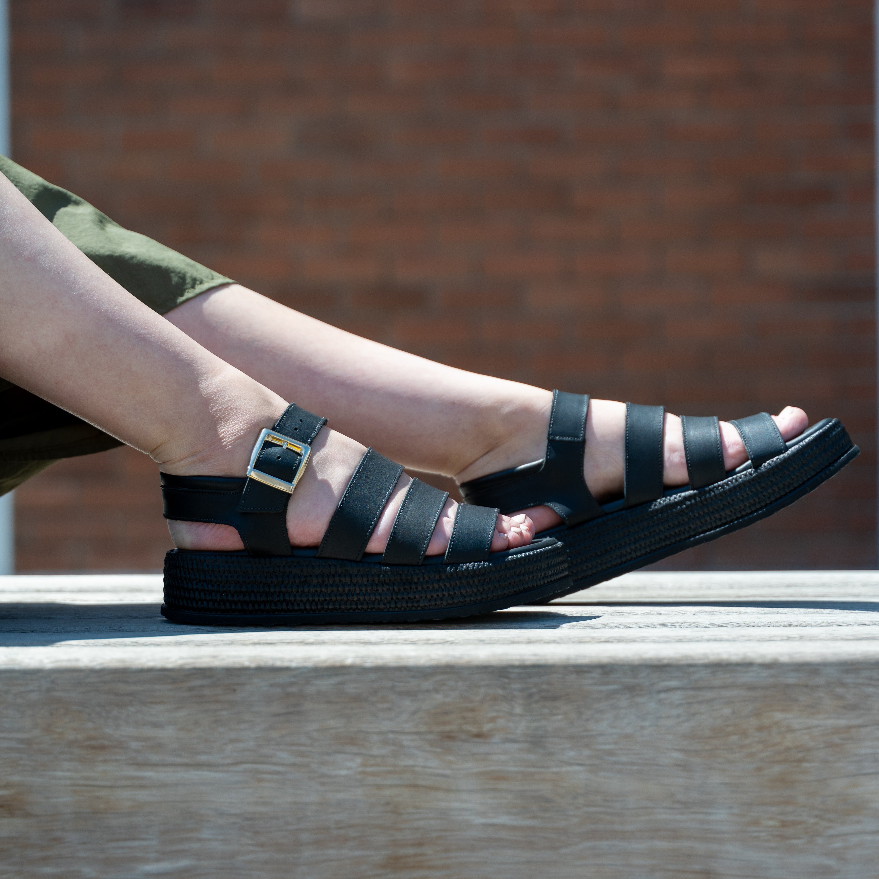 POLYXENI Platform Sandals