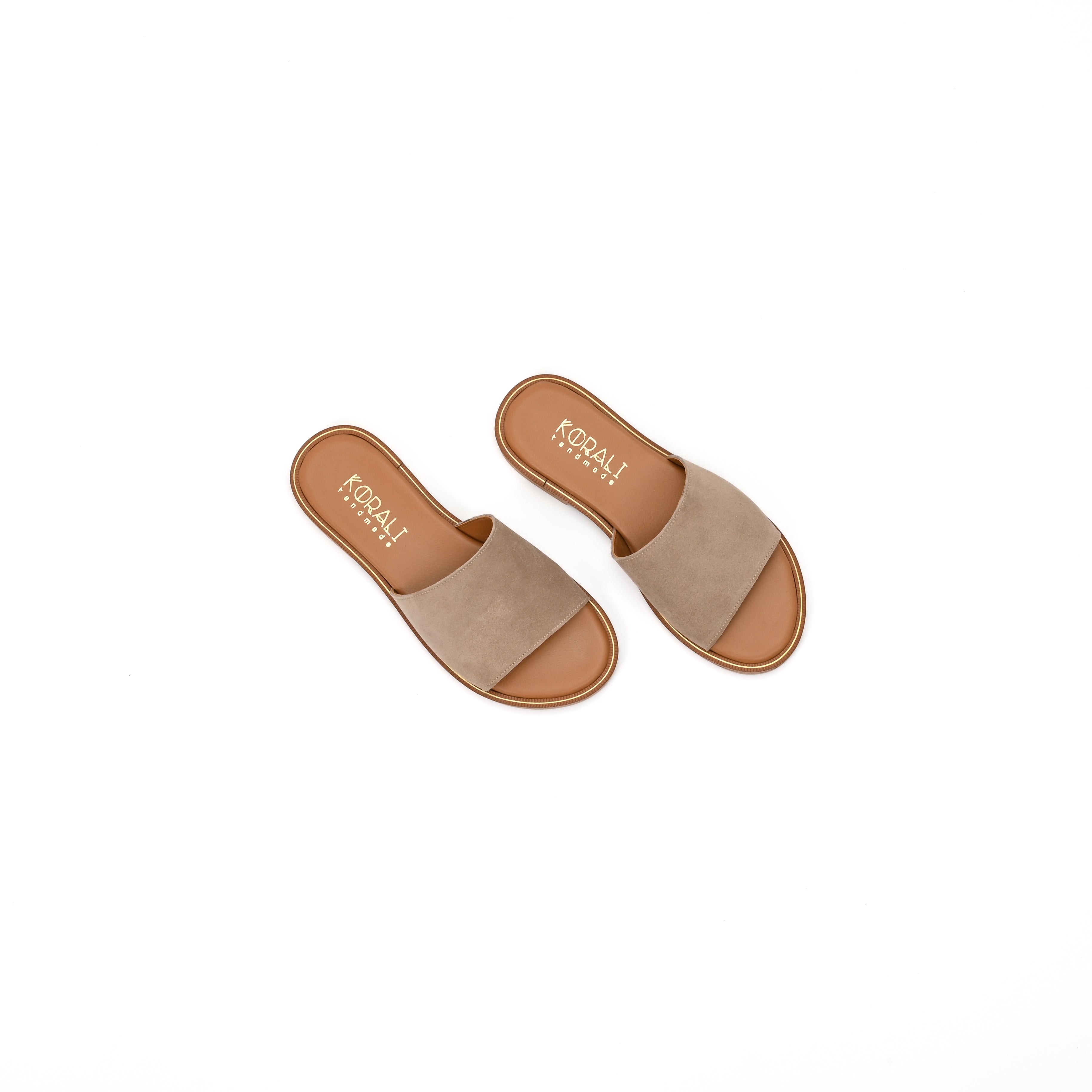 MYRTO Slip-On Suede Sandals