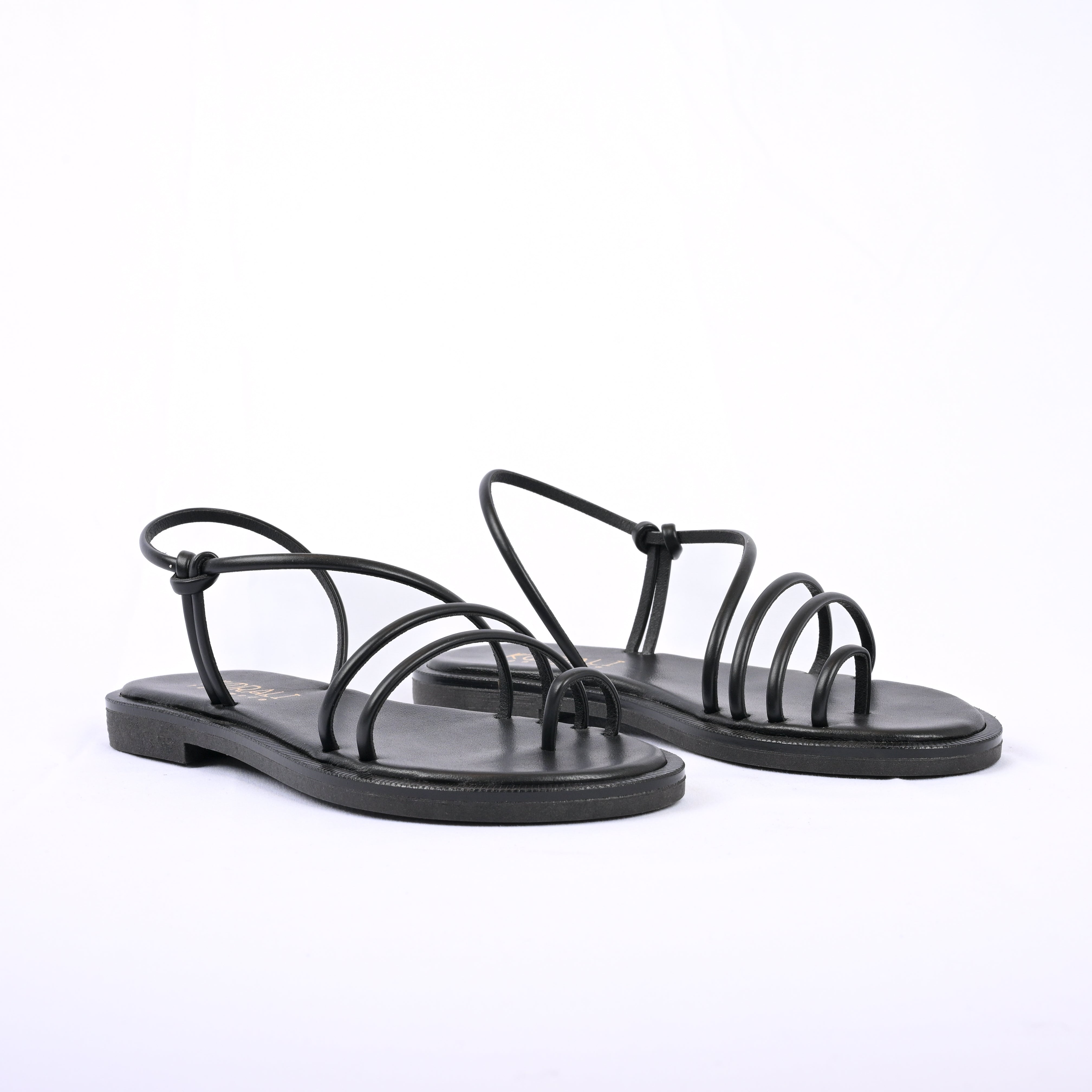 ANTHEMIS Multi-Strap Toe Loop Sandal