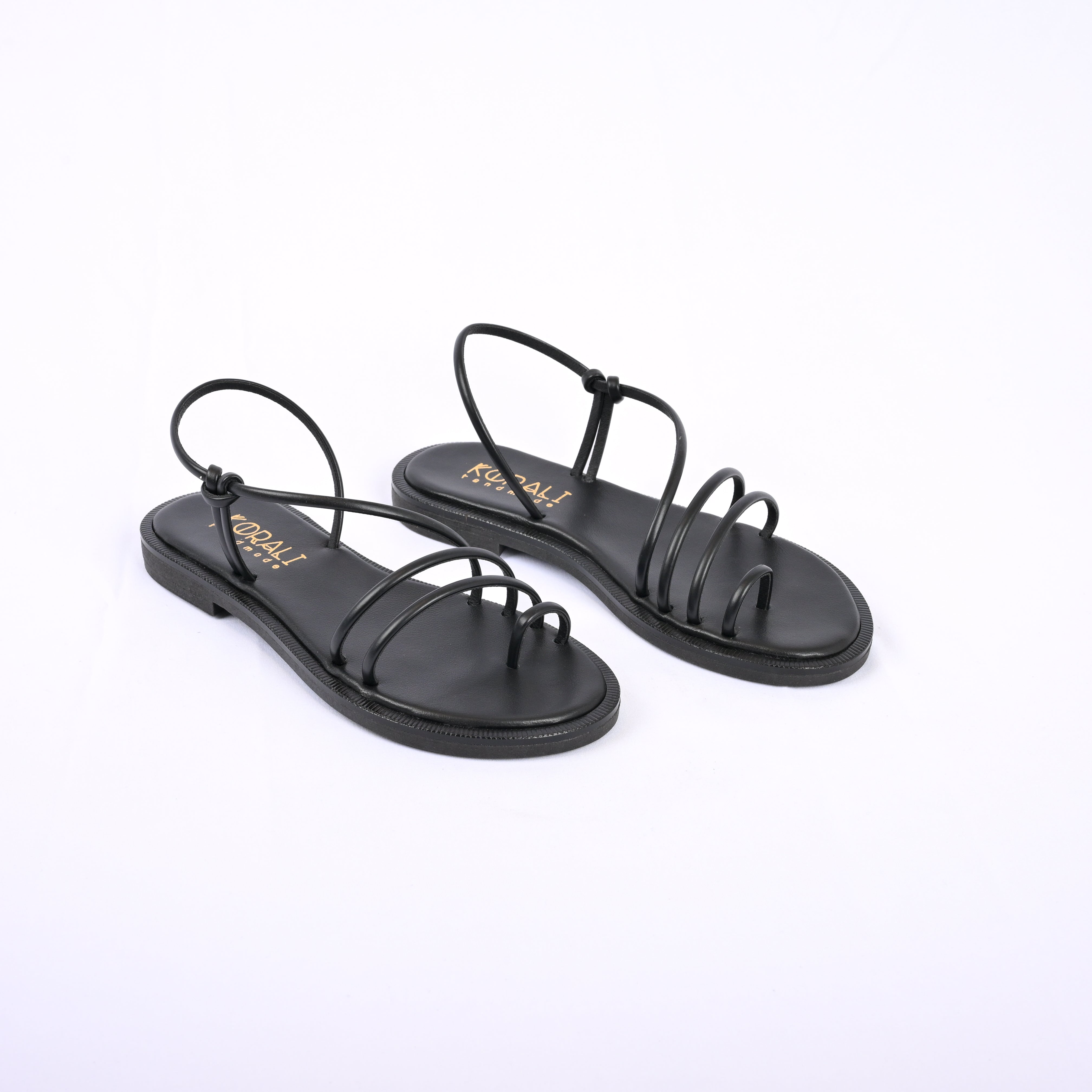 ANTHEMIS Multi-Strap Toe Loop Sandal
