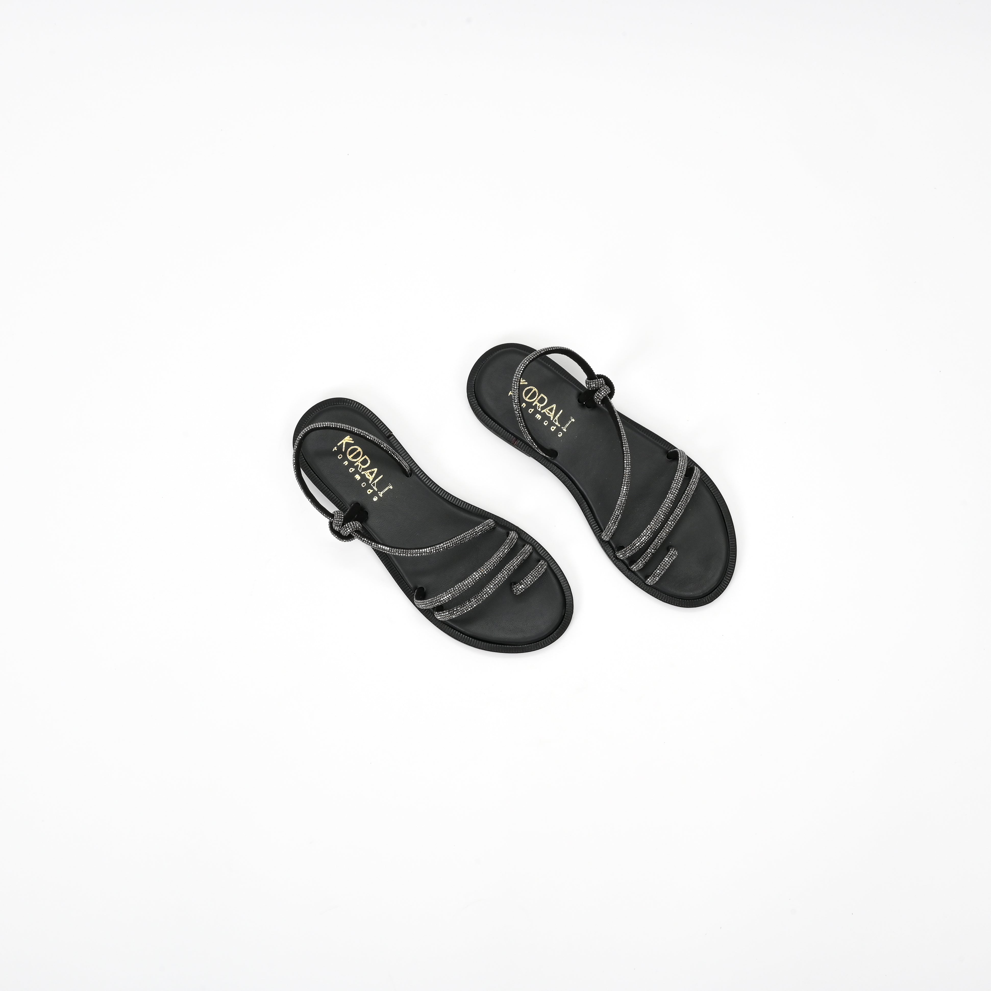 MARIA Leather Slip-On Sandals