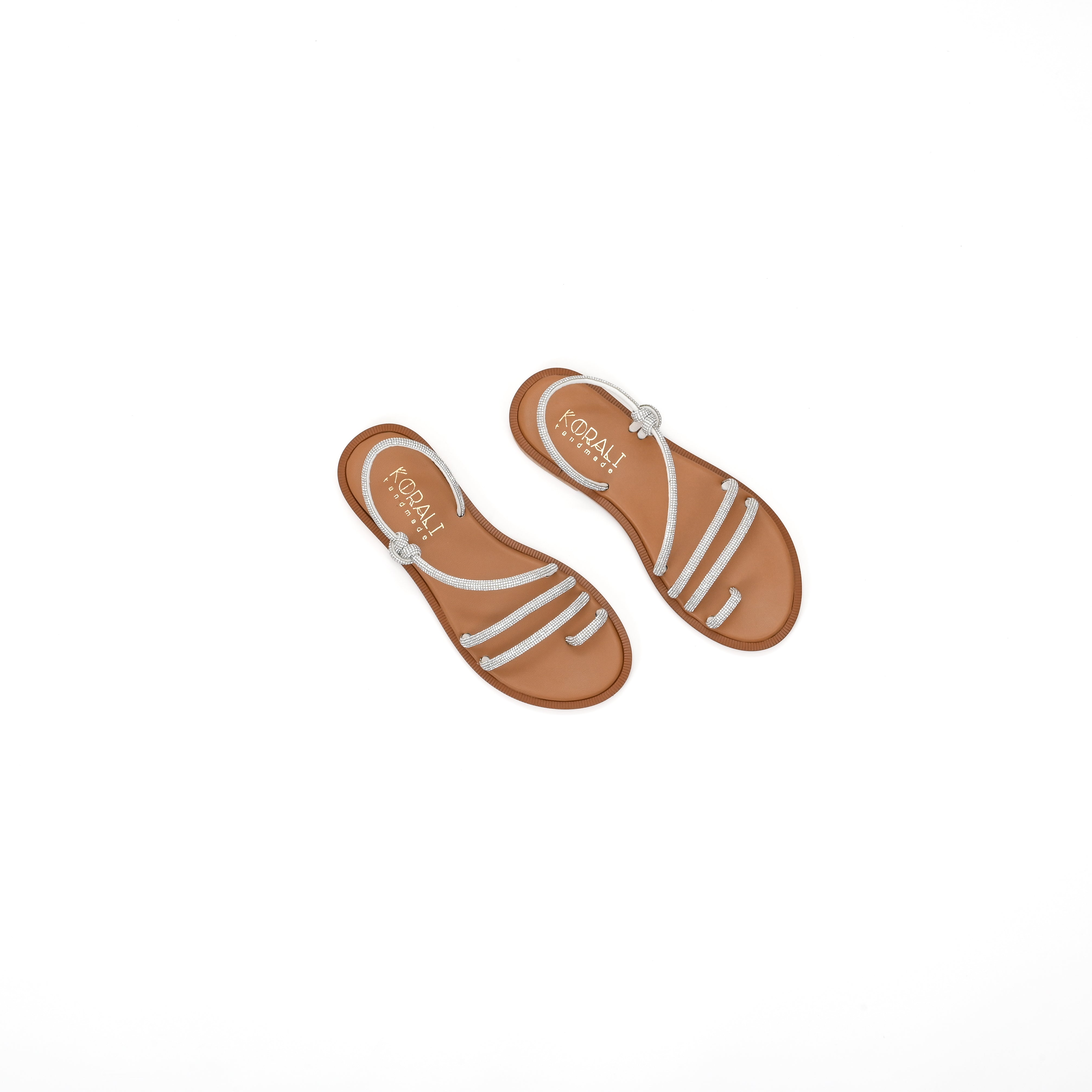 MARIA Leather Slip-On Sandals