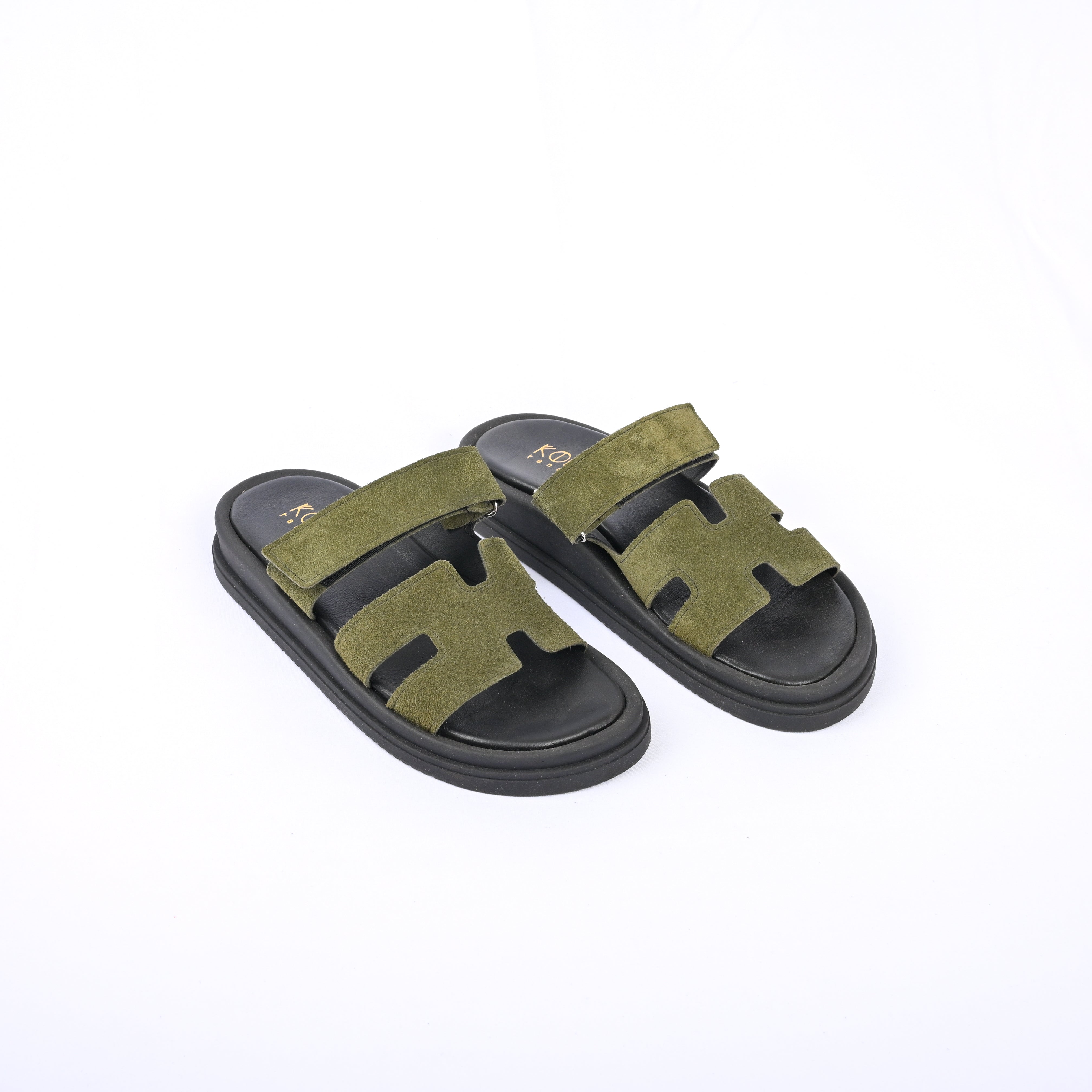 ISMINI Suede H-Cut Slides