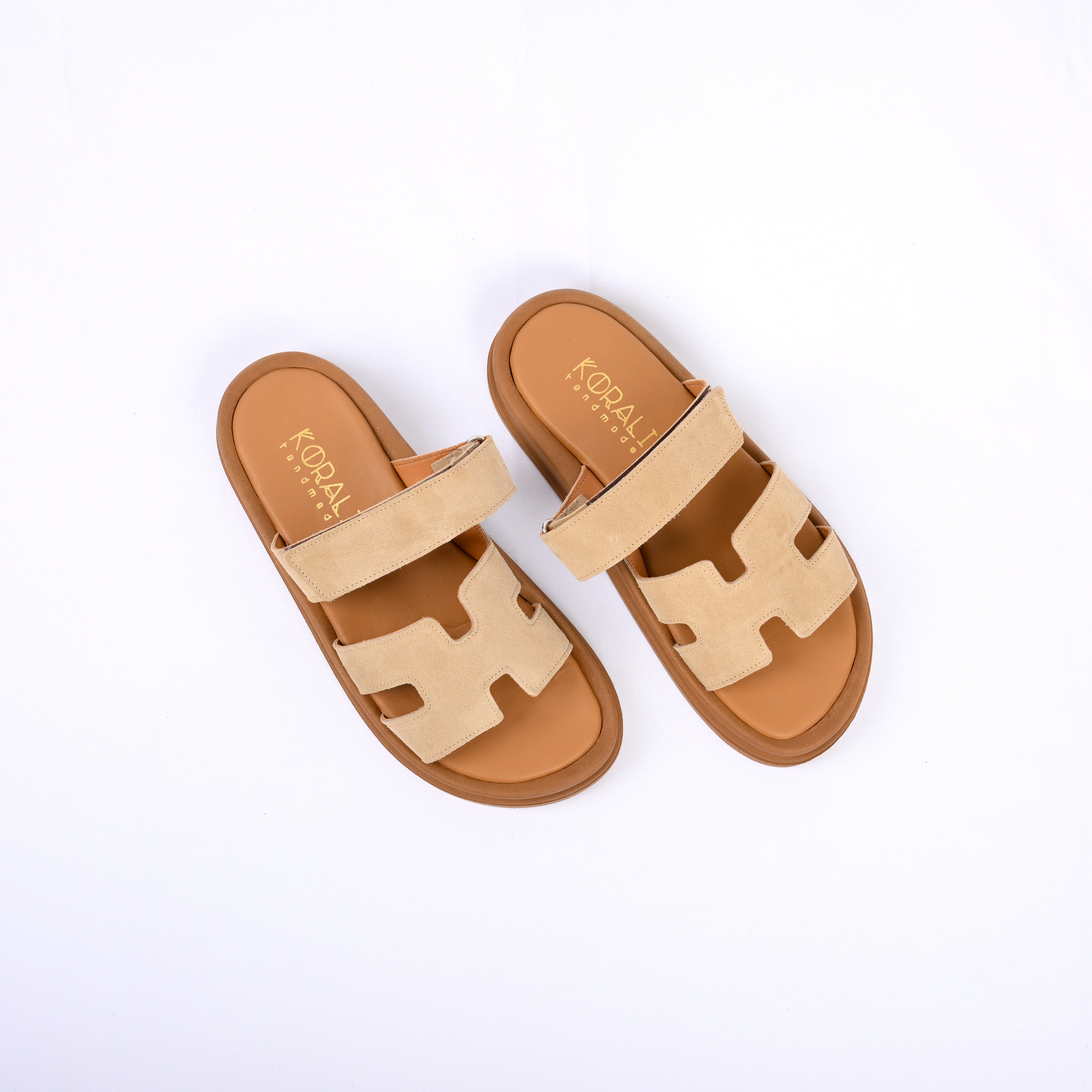 ISMINI Suede H-Cut Slides