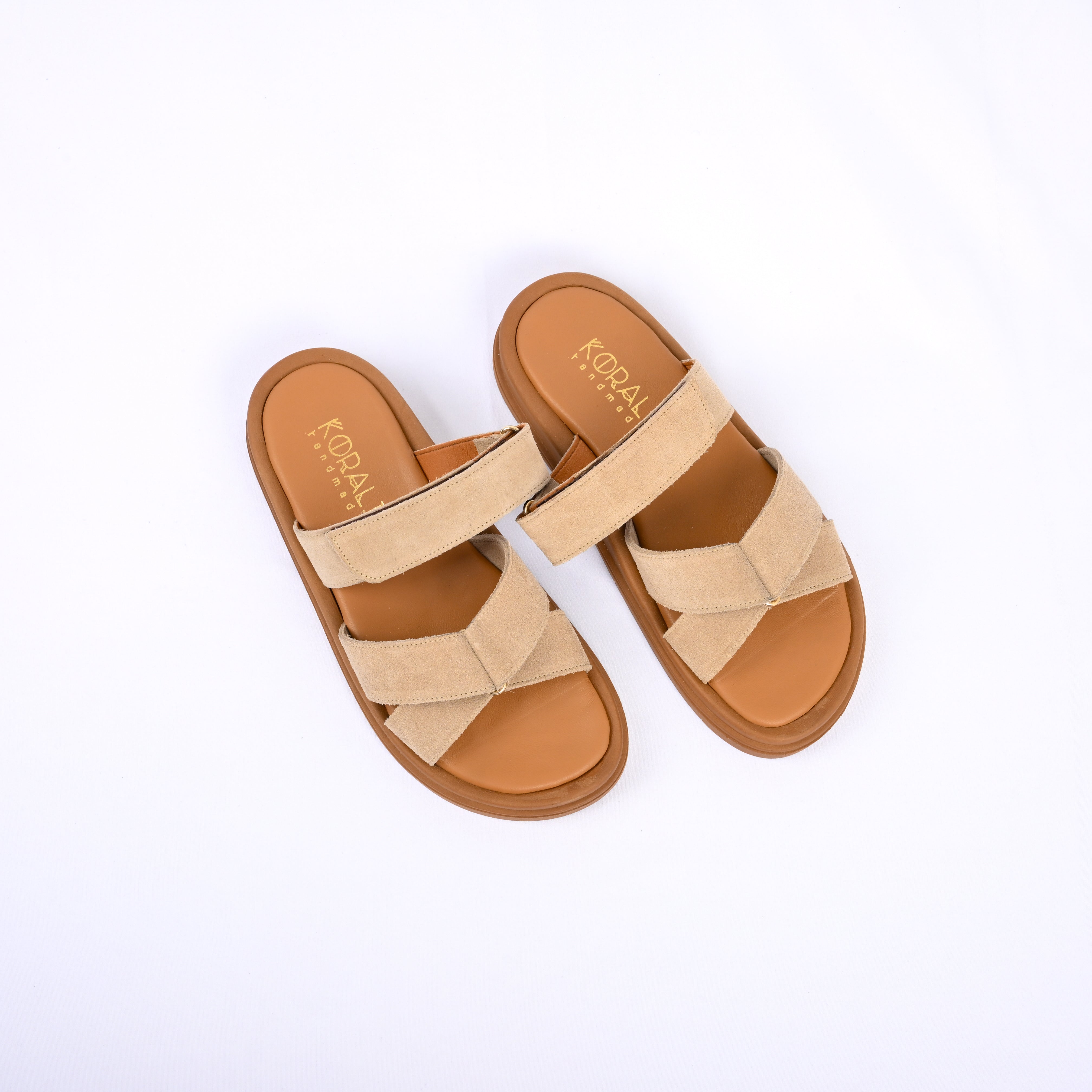CHLOE Butterfly Strap Suede Slides
