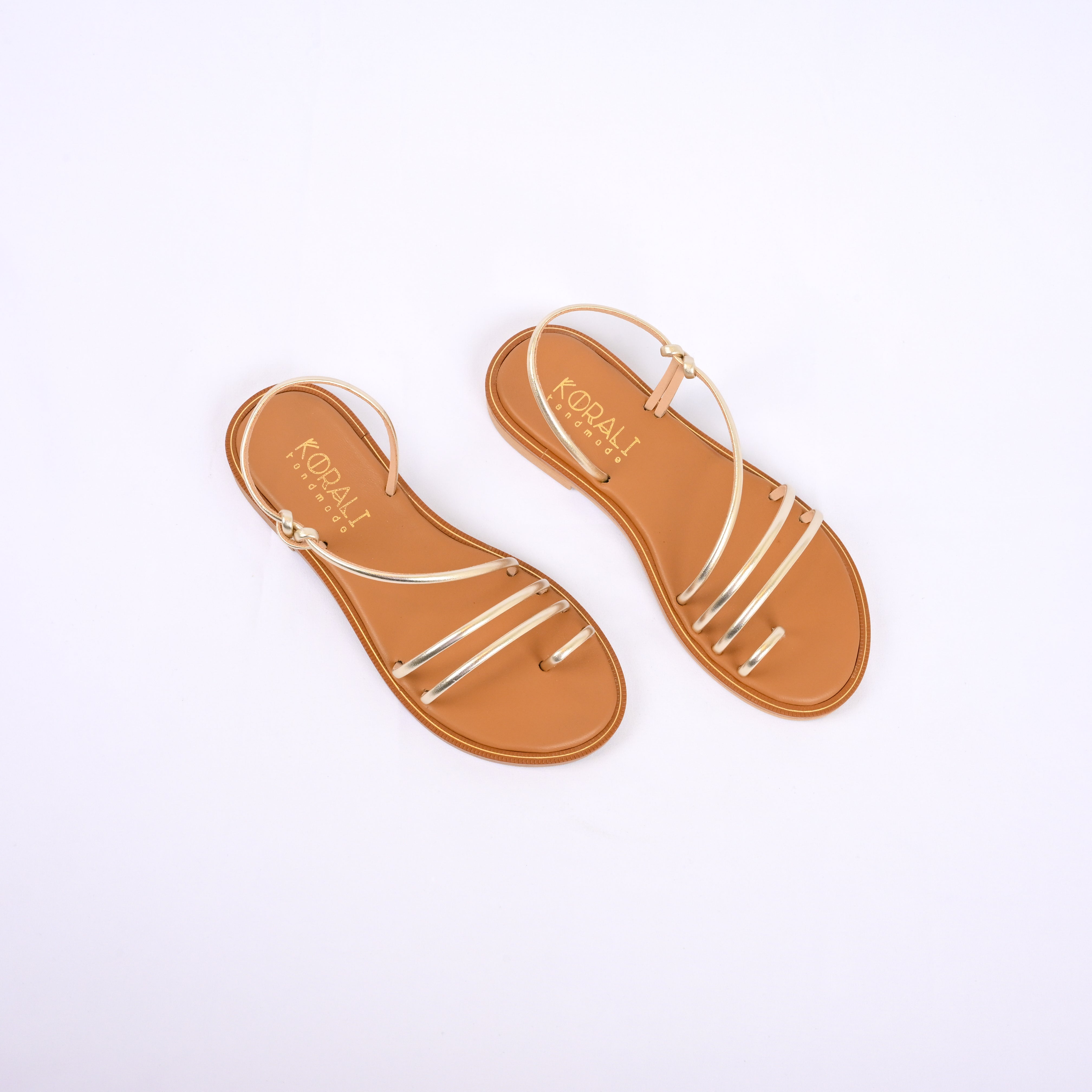 ANTHEMIS Multi-Strap Toe Loop Sandal