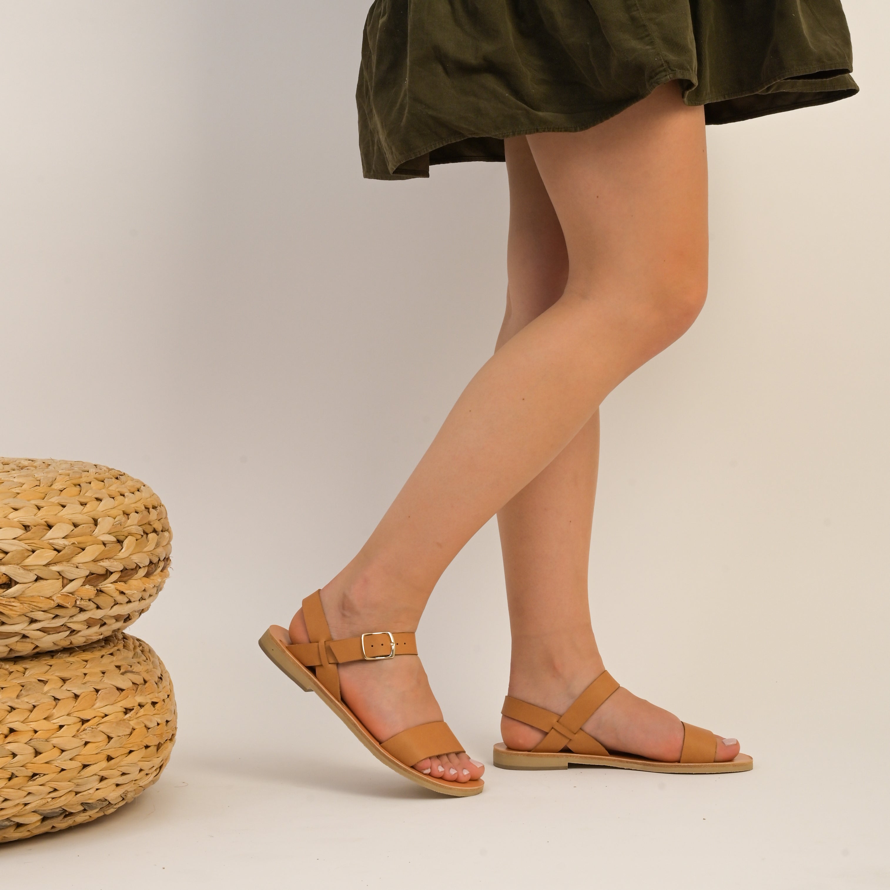 NEFELI Ankle Strap Sandals