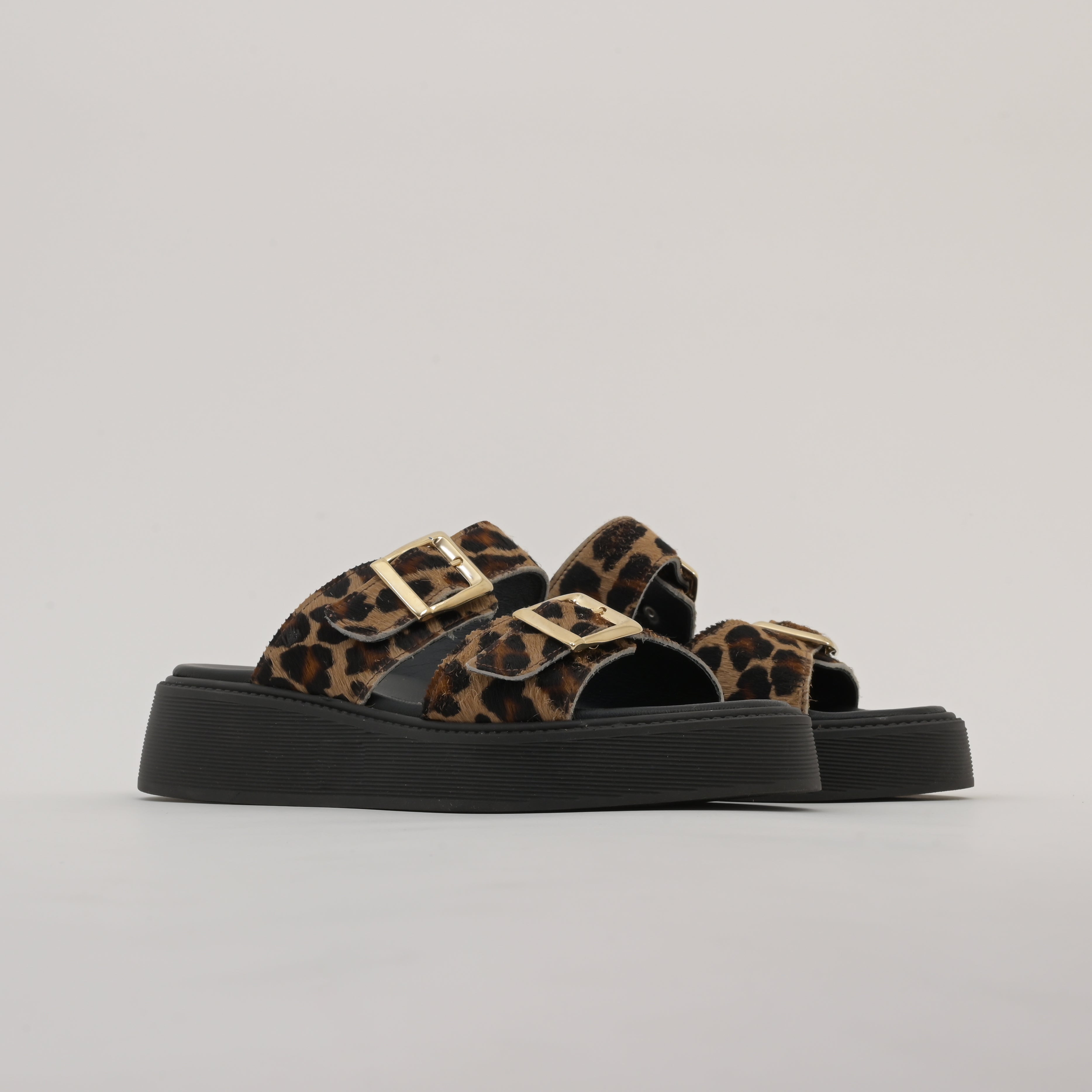 HERA Double Strap Flatforms