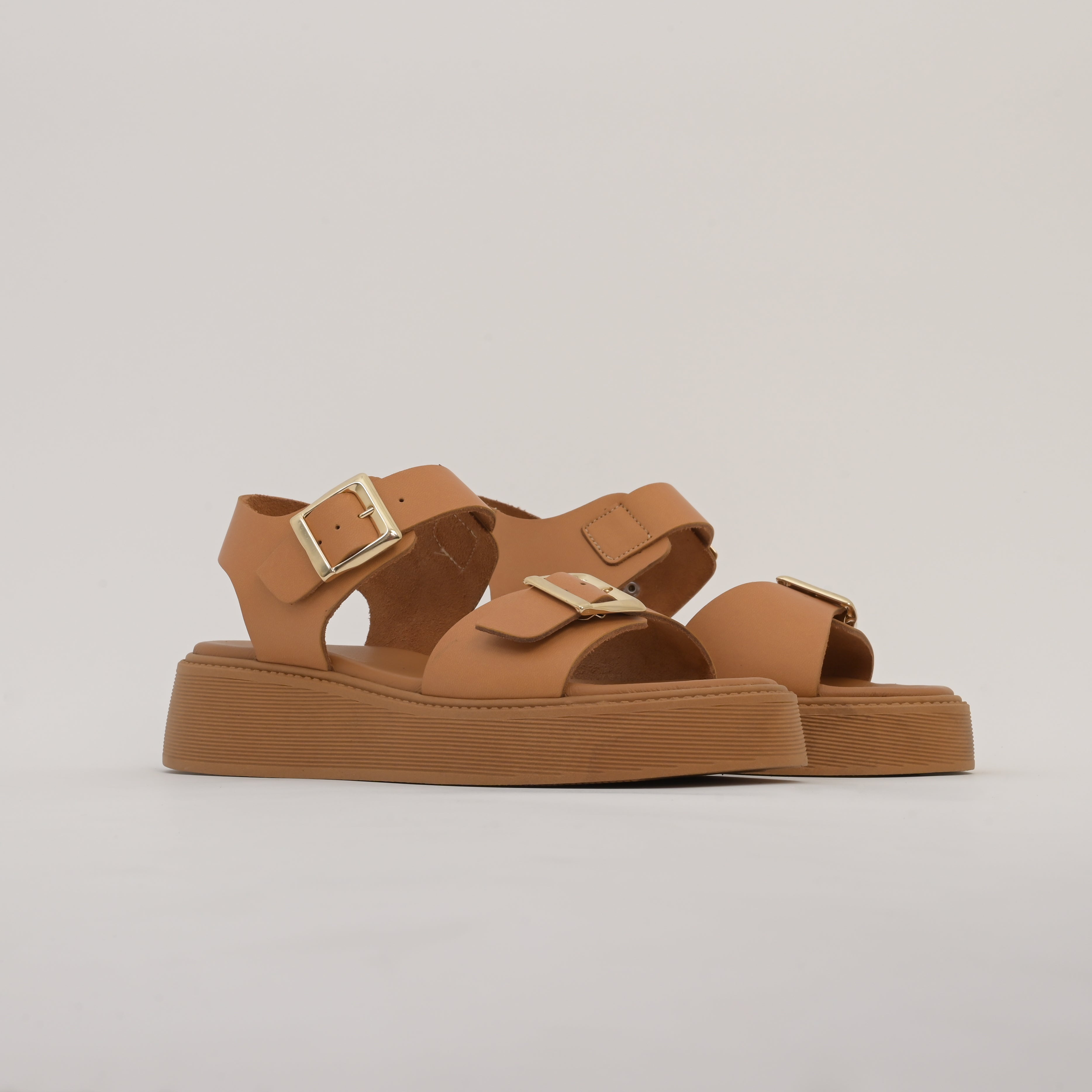 APHRODITE Buckle Strap Flatforms