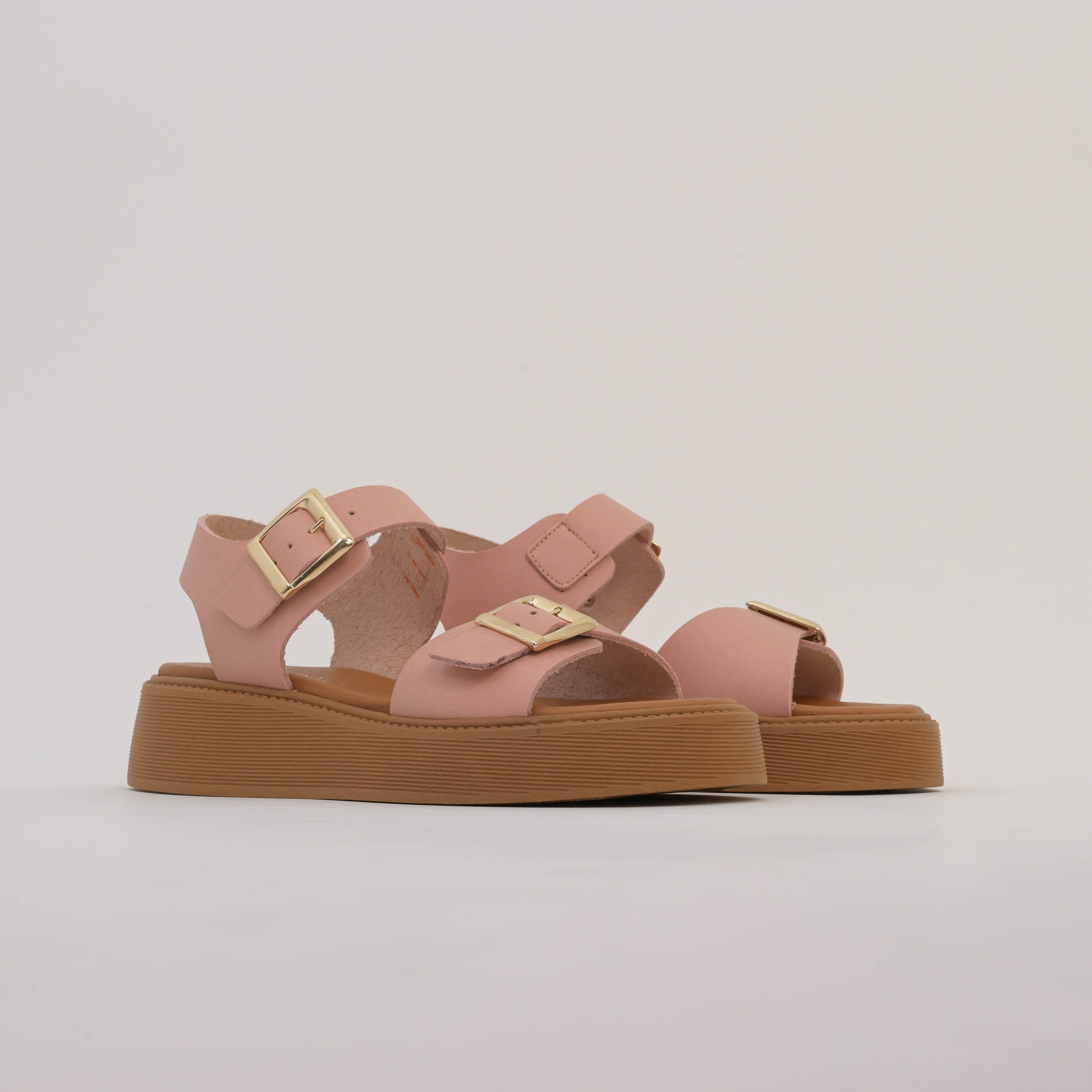 APHRODITE Buckle Strap Flatforms