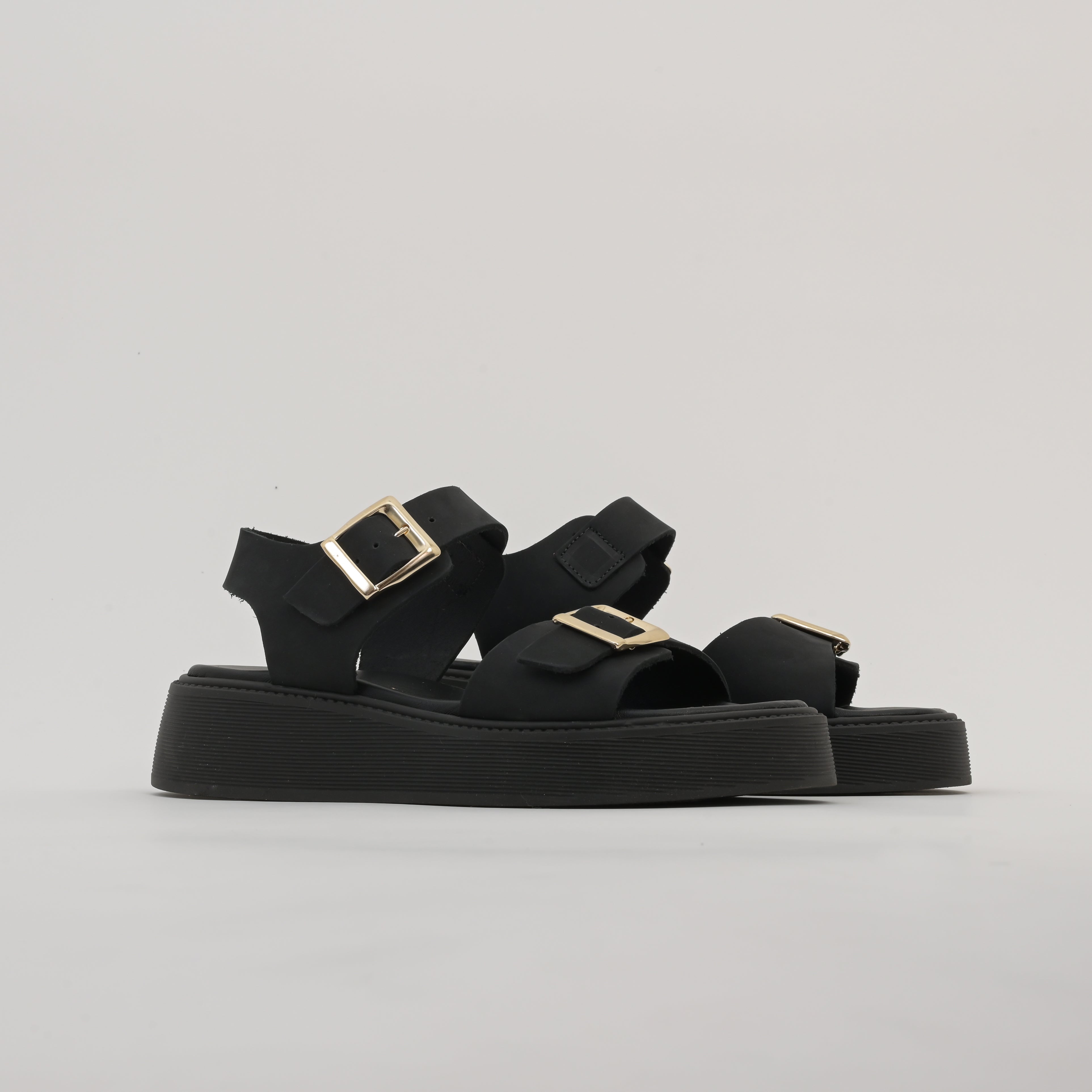 APHRODITE Buckle Strap Flatforms