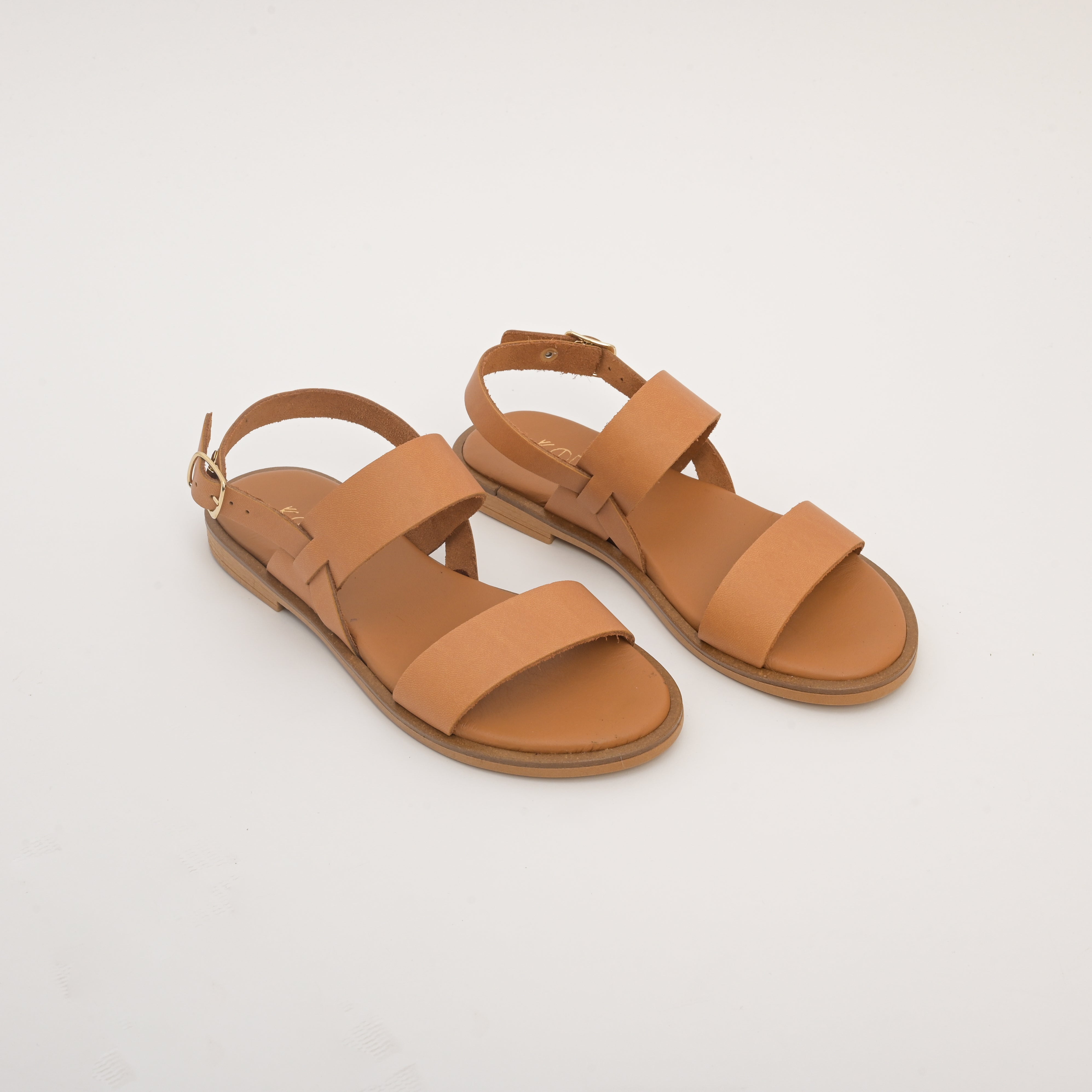 ELECTRA Double Strap Sling Back Sandals