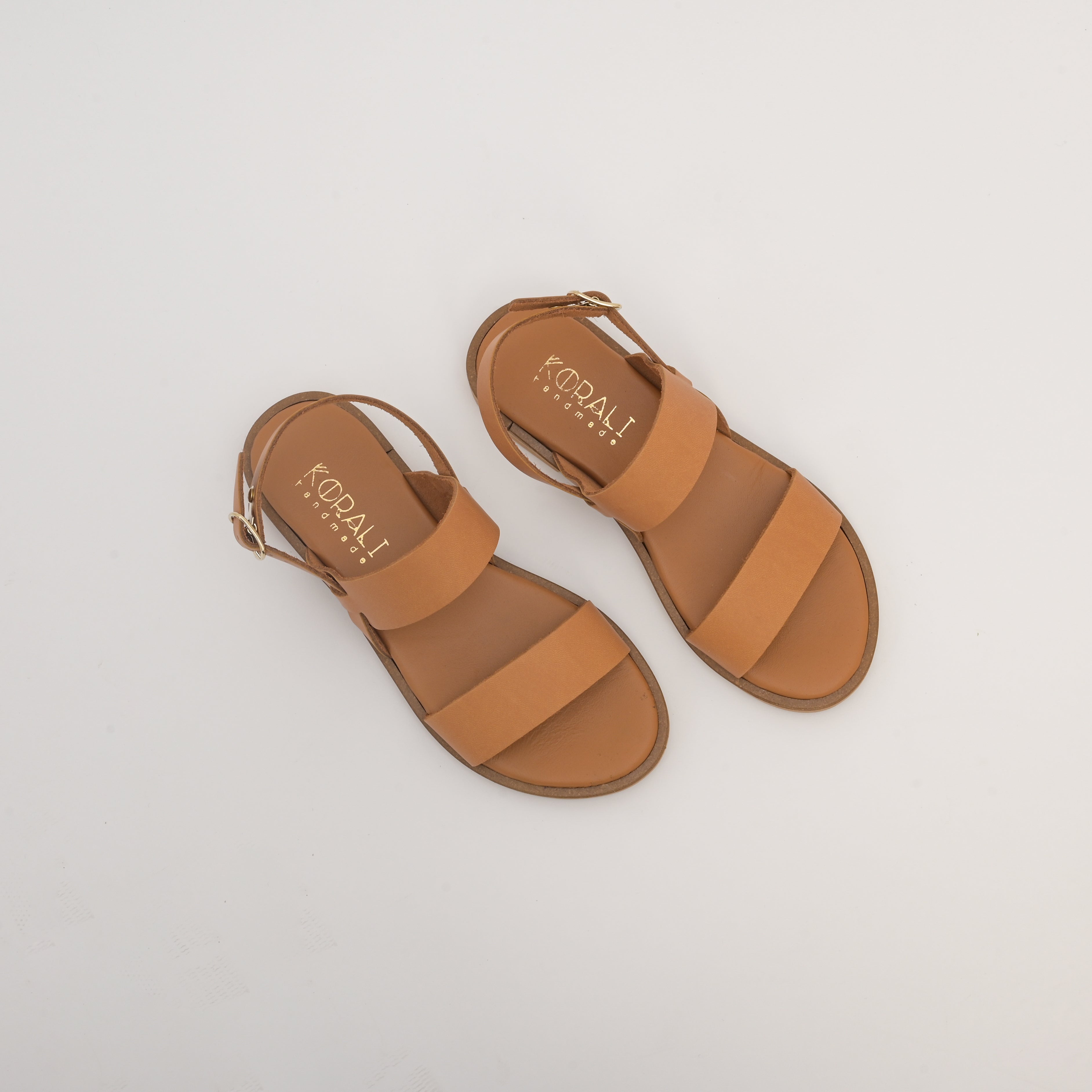 ELECTRA Double Strap Sling Back Sandals